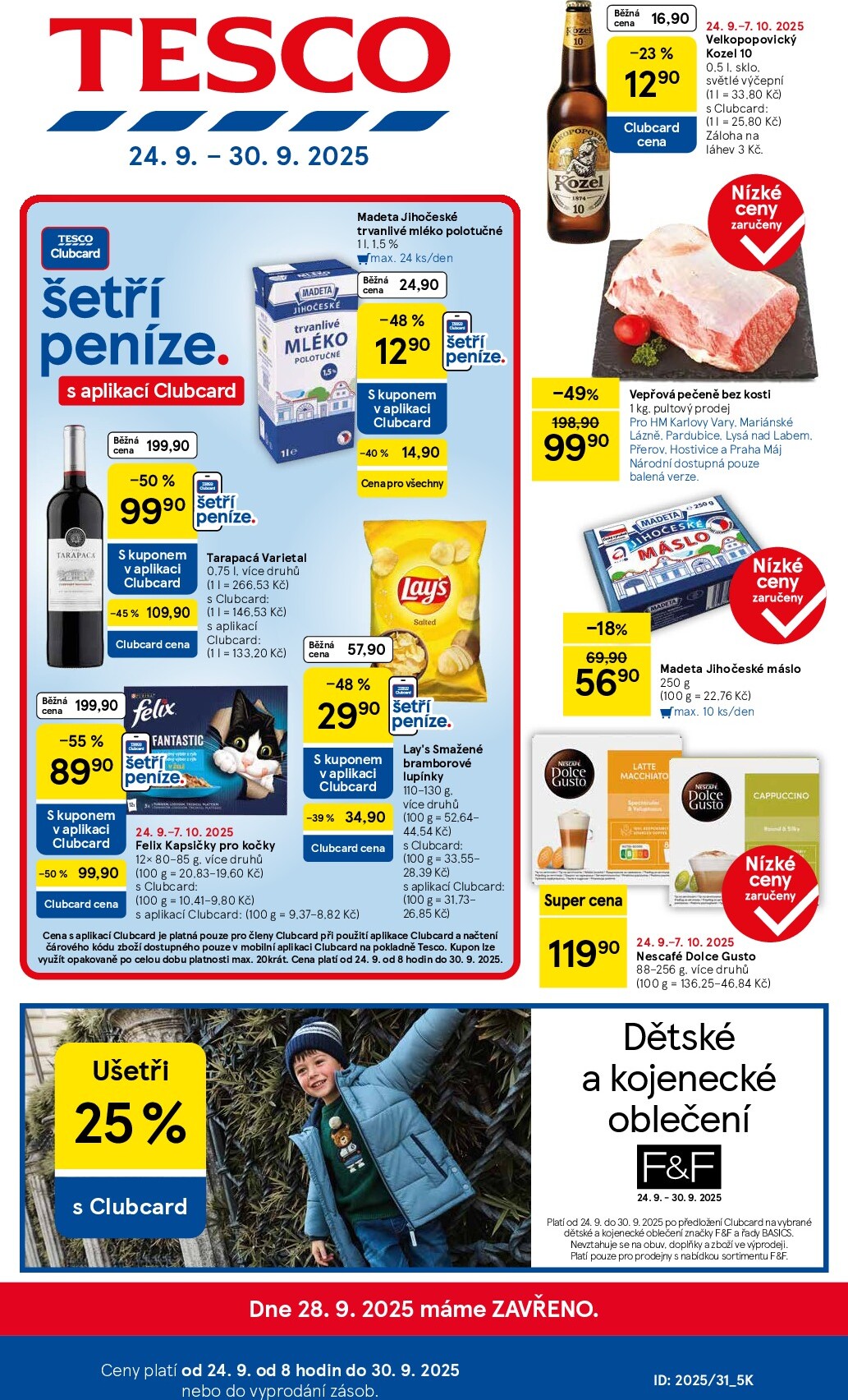tesco - Leták Tesco od 24.09. do 30.09.
