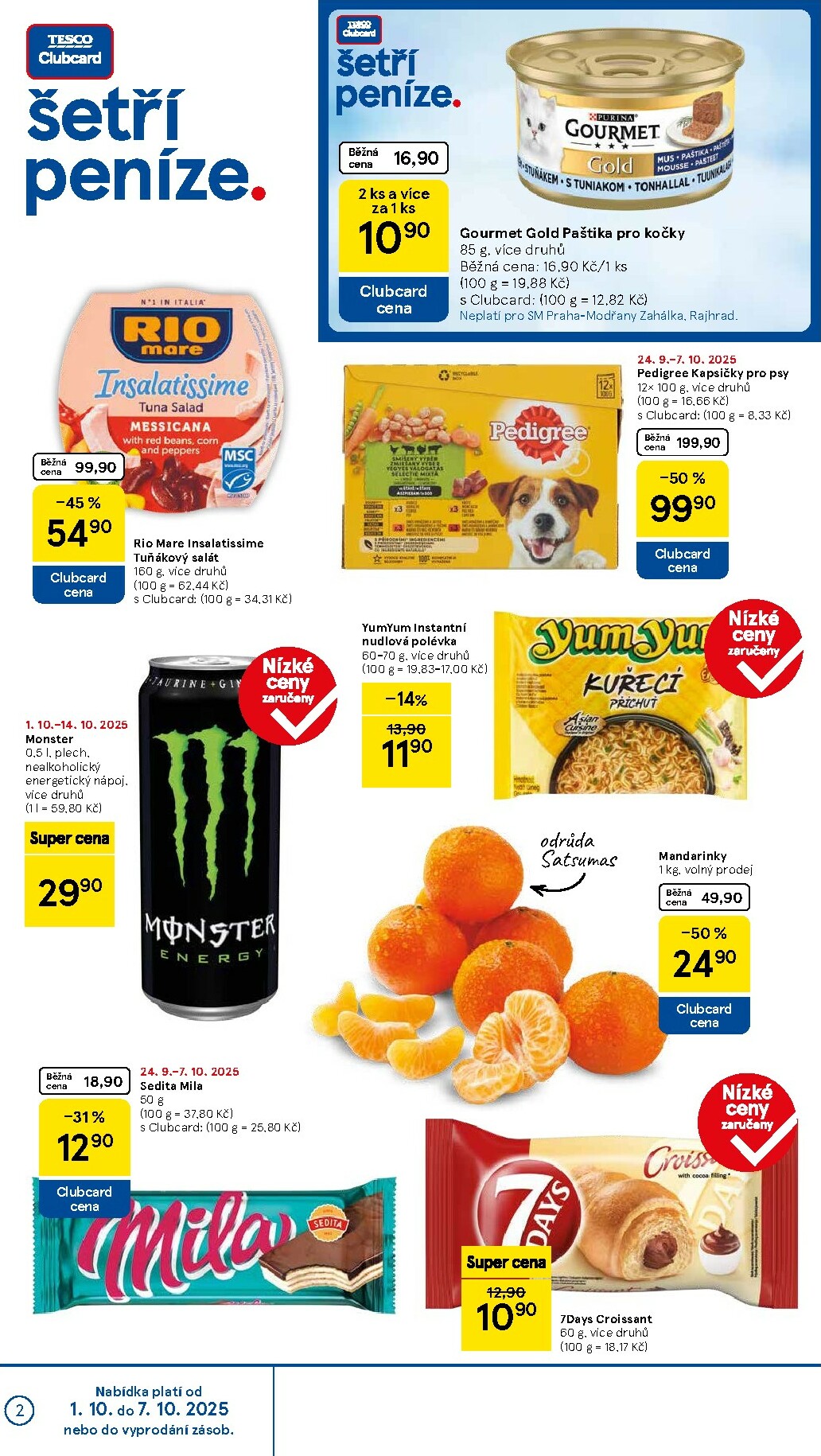 tesco - Leták Tesco supermarket od 01.10. do 07.10. - page: 2