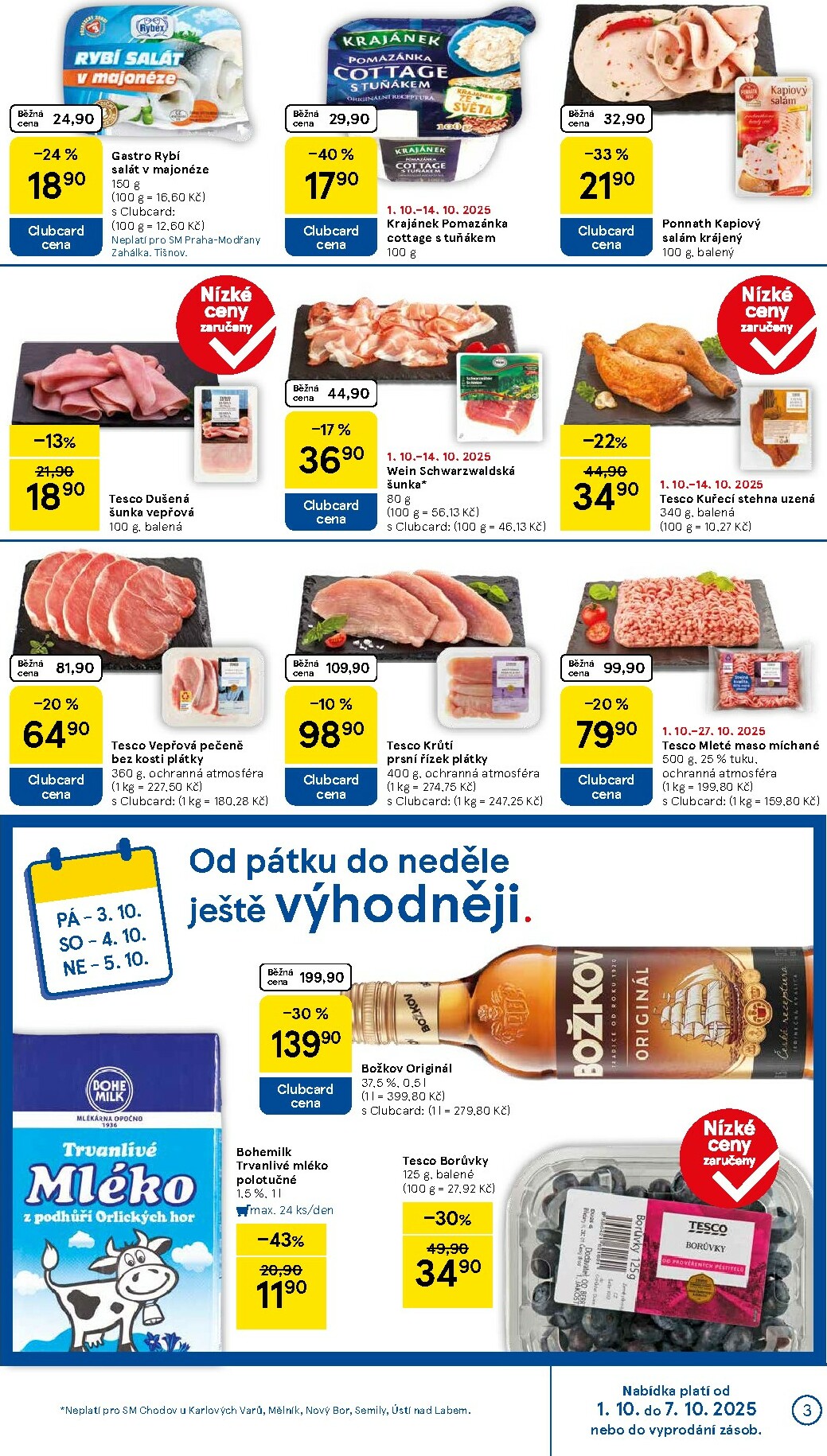tesco - Leták Tesco supermarket od 01.10. do 07.10. - page: 3