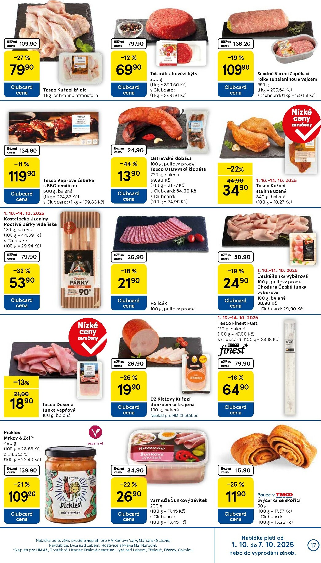 tesco - Leták Tesco od 01.10. do 07.10. - page: 17