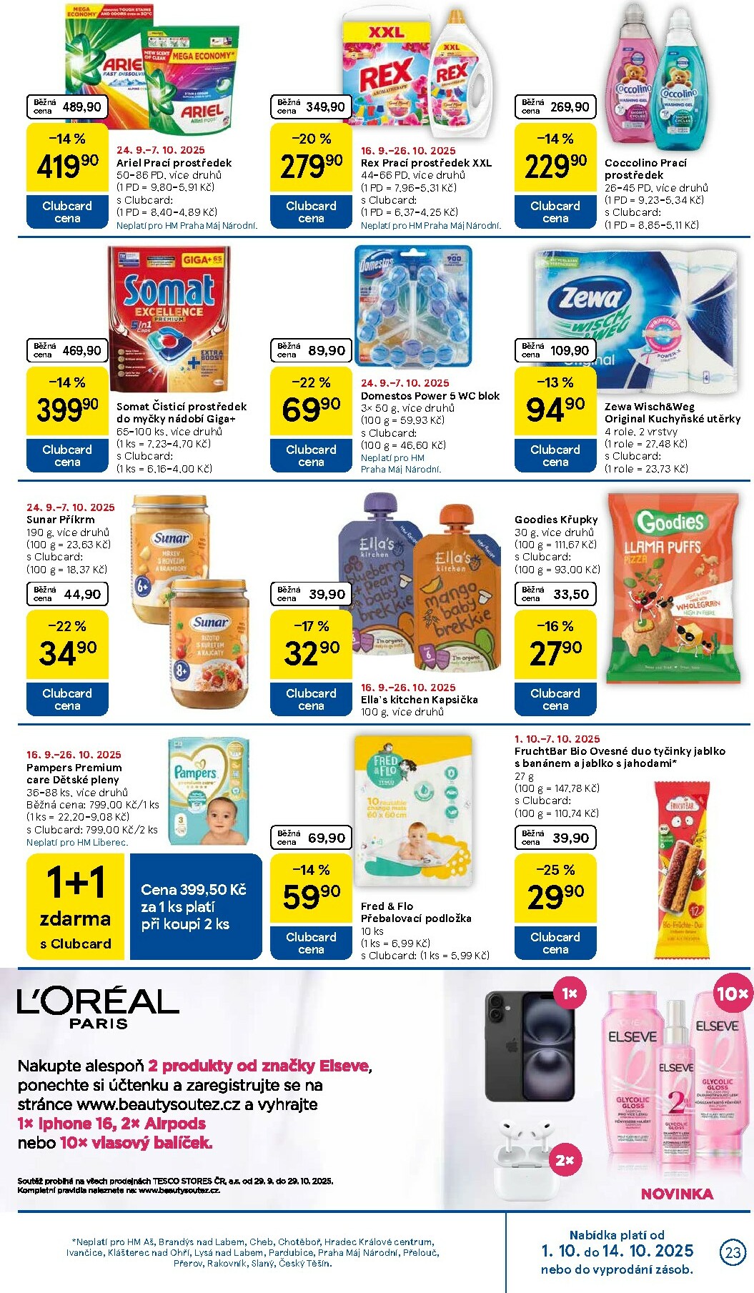 tesco - Leták Tesco od 01.10. do 07.10. - page: 23