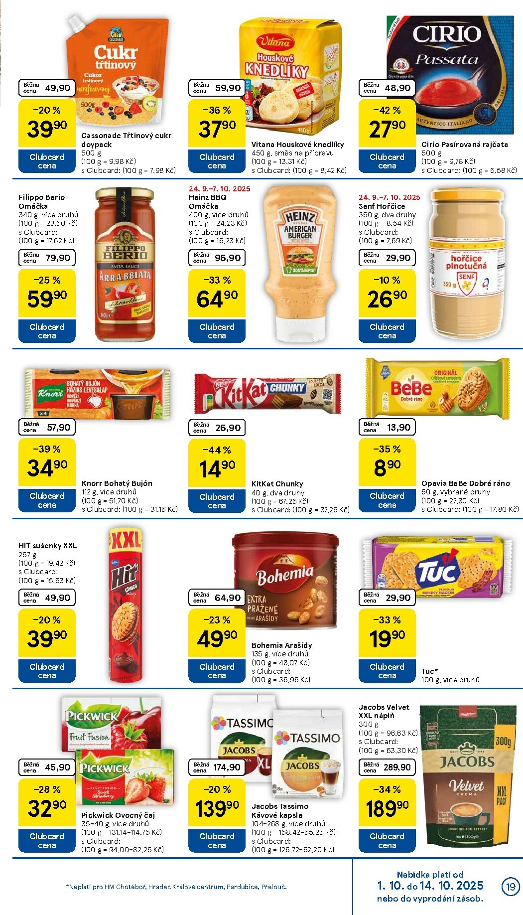 tesco - Leták Tesco od 01.10. do 07.10. - page: 19