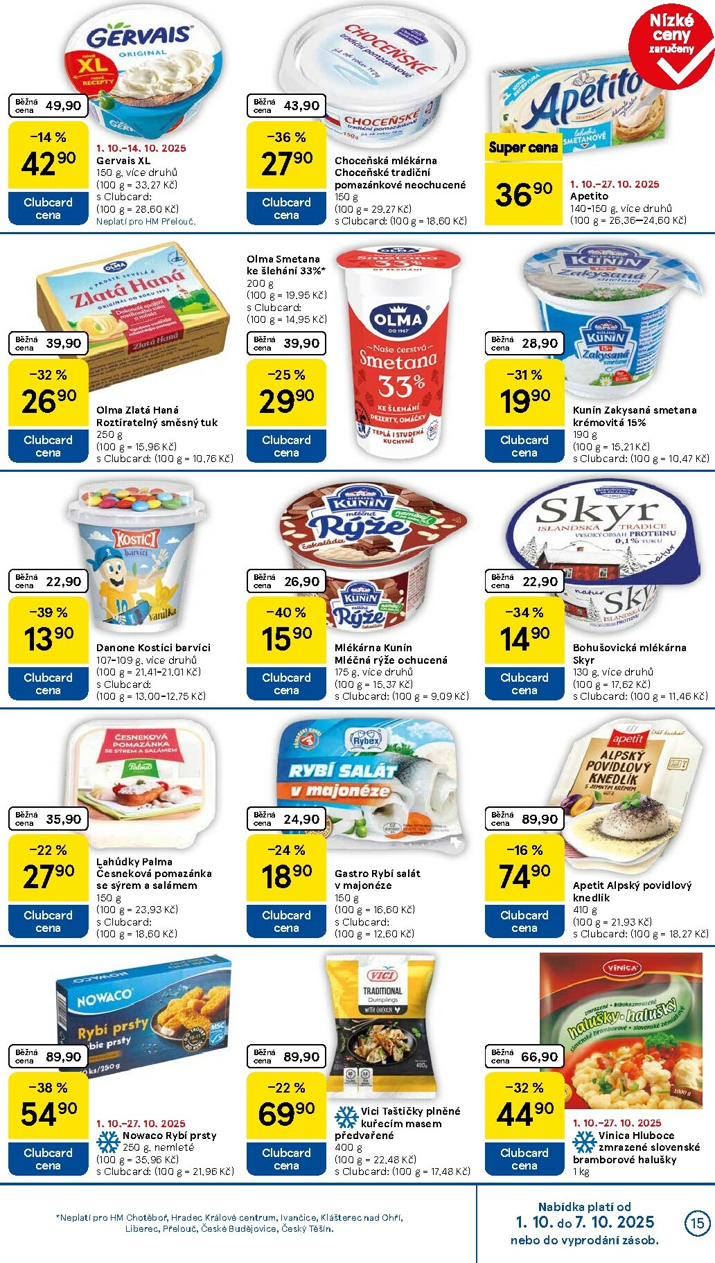 tesco - Leták Tesco od 01.10. do 07.10. - page: 15