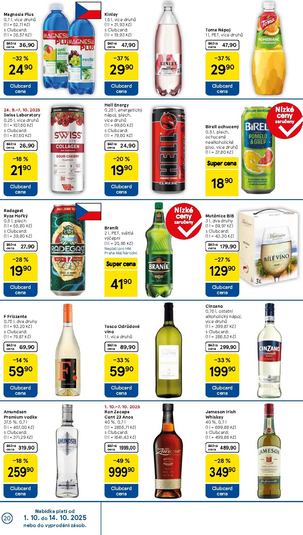 tesco - Leták Tesco od 01.10. do 07.10. - page: 20