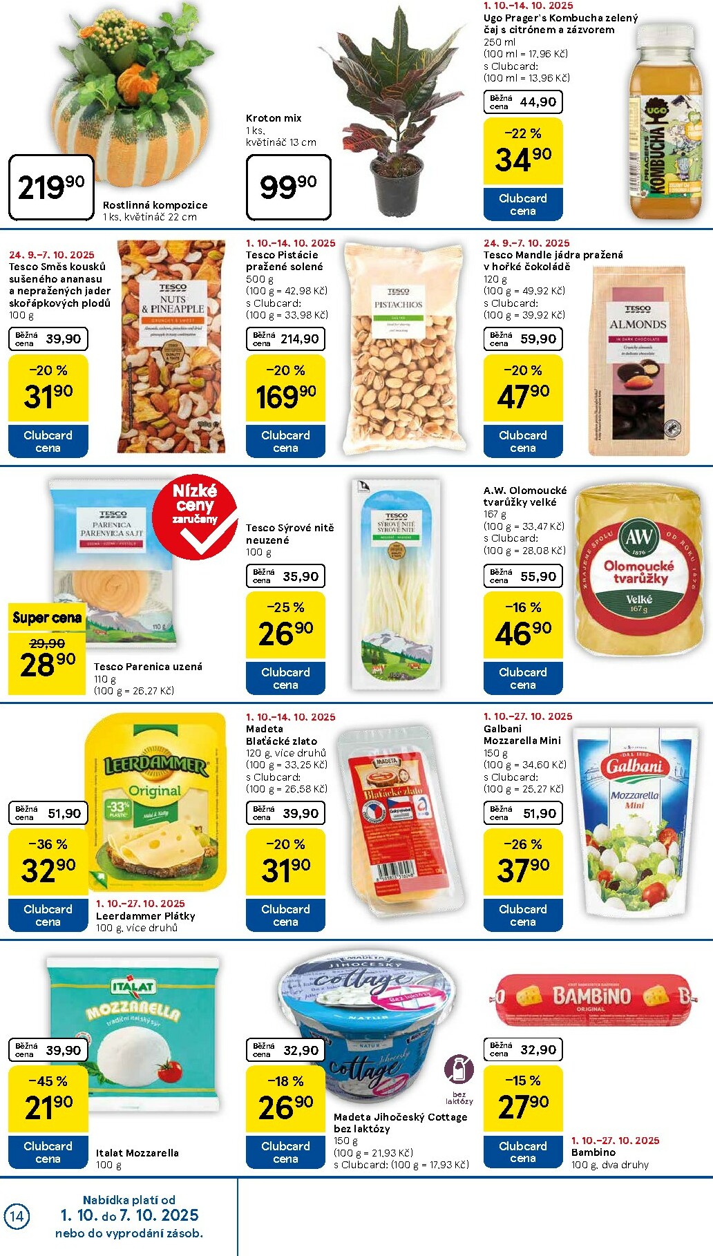 tesco - Leták Tesco od 01.10. do 07.10. - page: 14