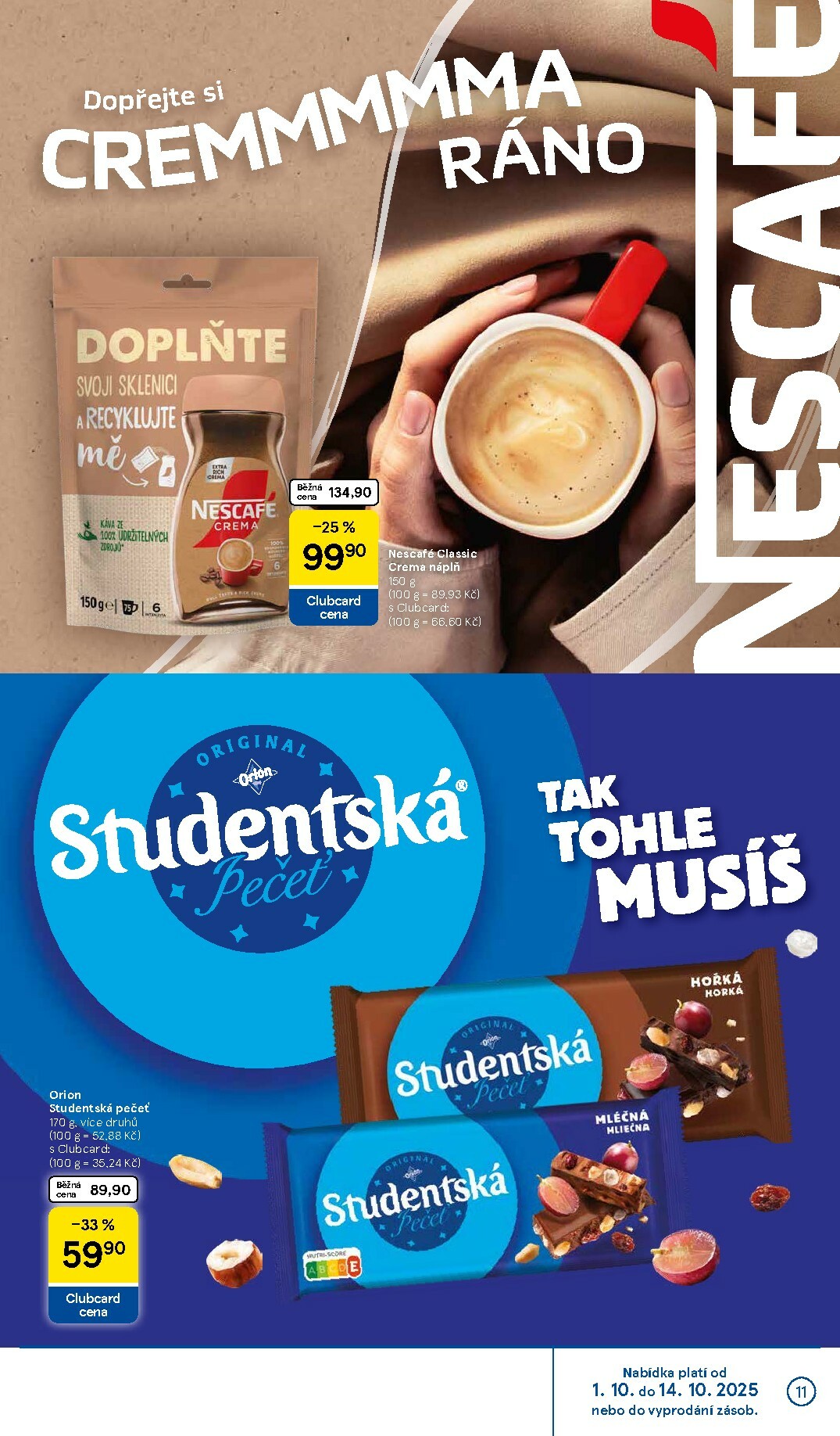 tesco - Leták Tesco od 01.10. do 07.10. - page: 11