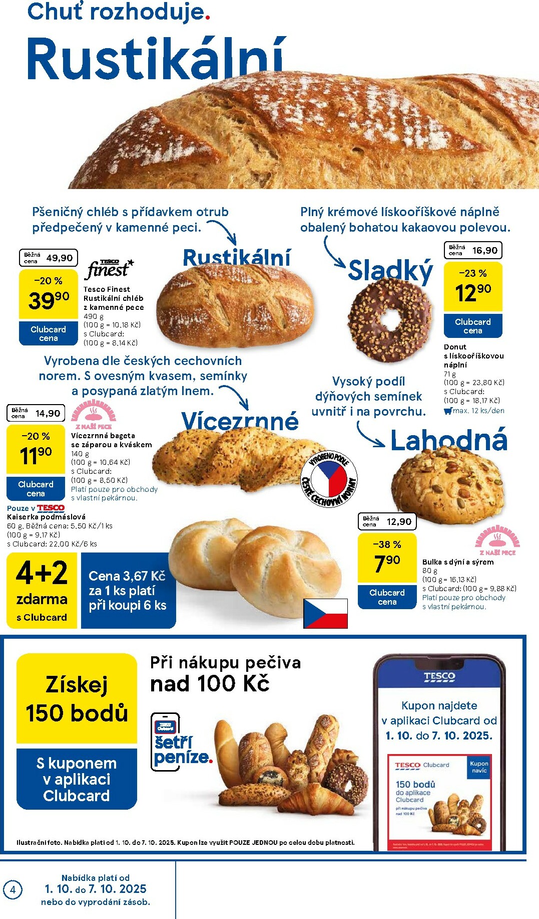 tesco - Leták Tesco od 01.10. do 07.10. - page: 4