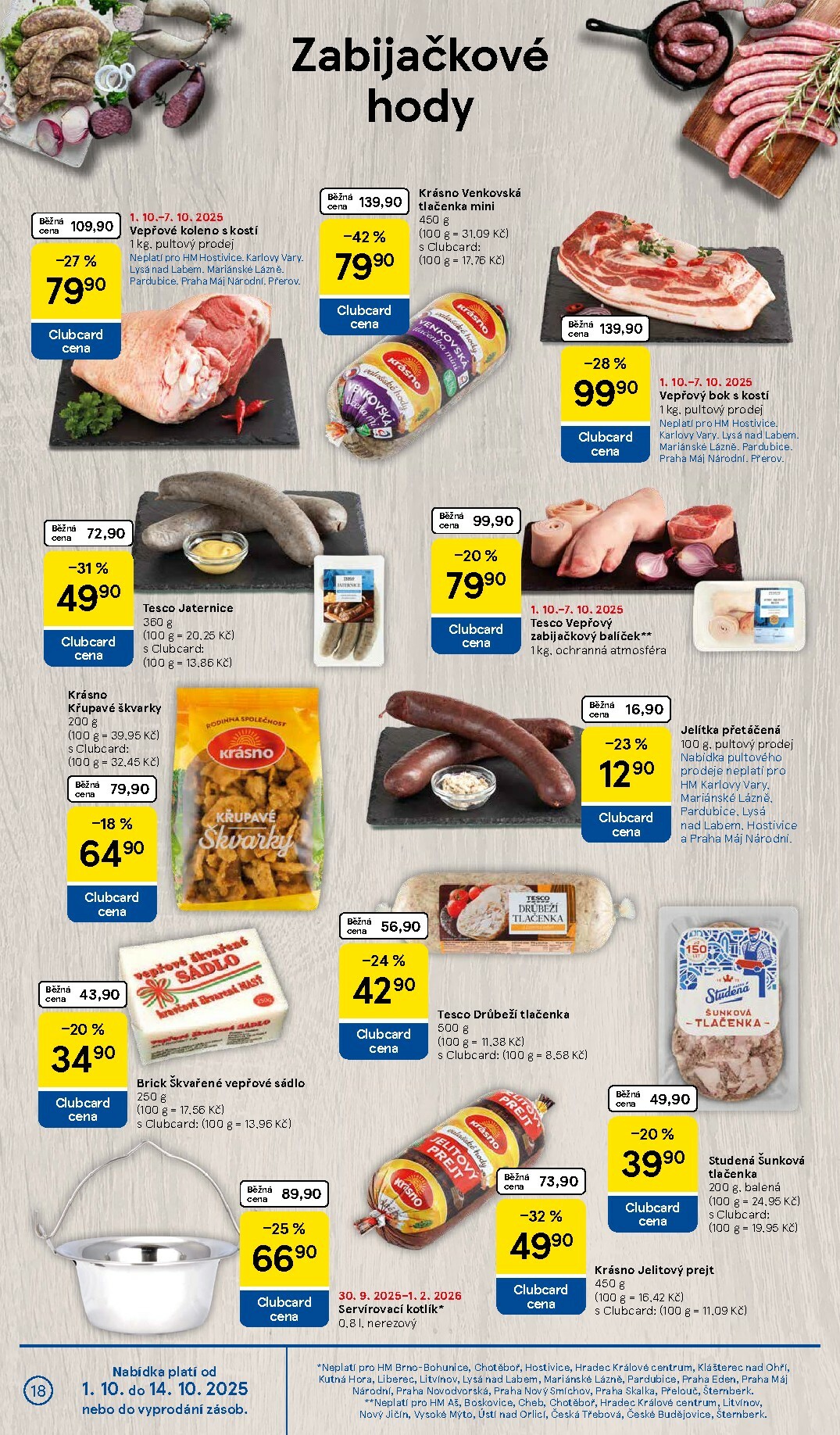 tesco - Leták Tesco od 01.10. do 07.10. - page: 18