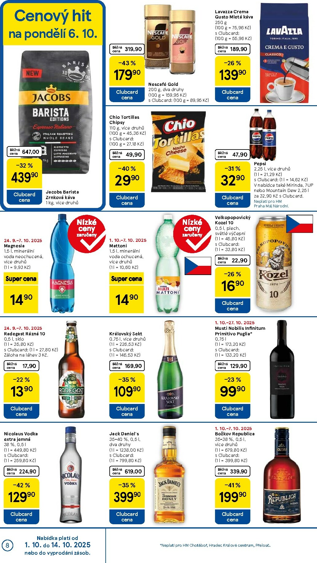 tesco - Leták Tesco od 01.10. do 07.10. - page: 8