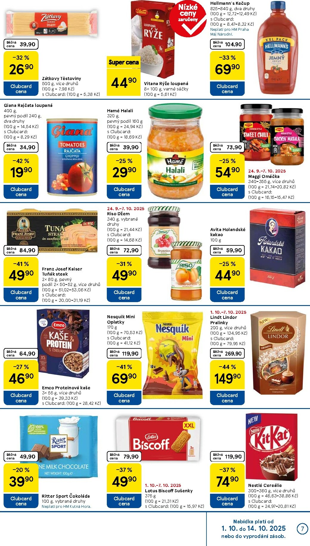 tesco - Leták Tesco od 01.10. do 07.10. - page: 7