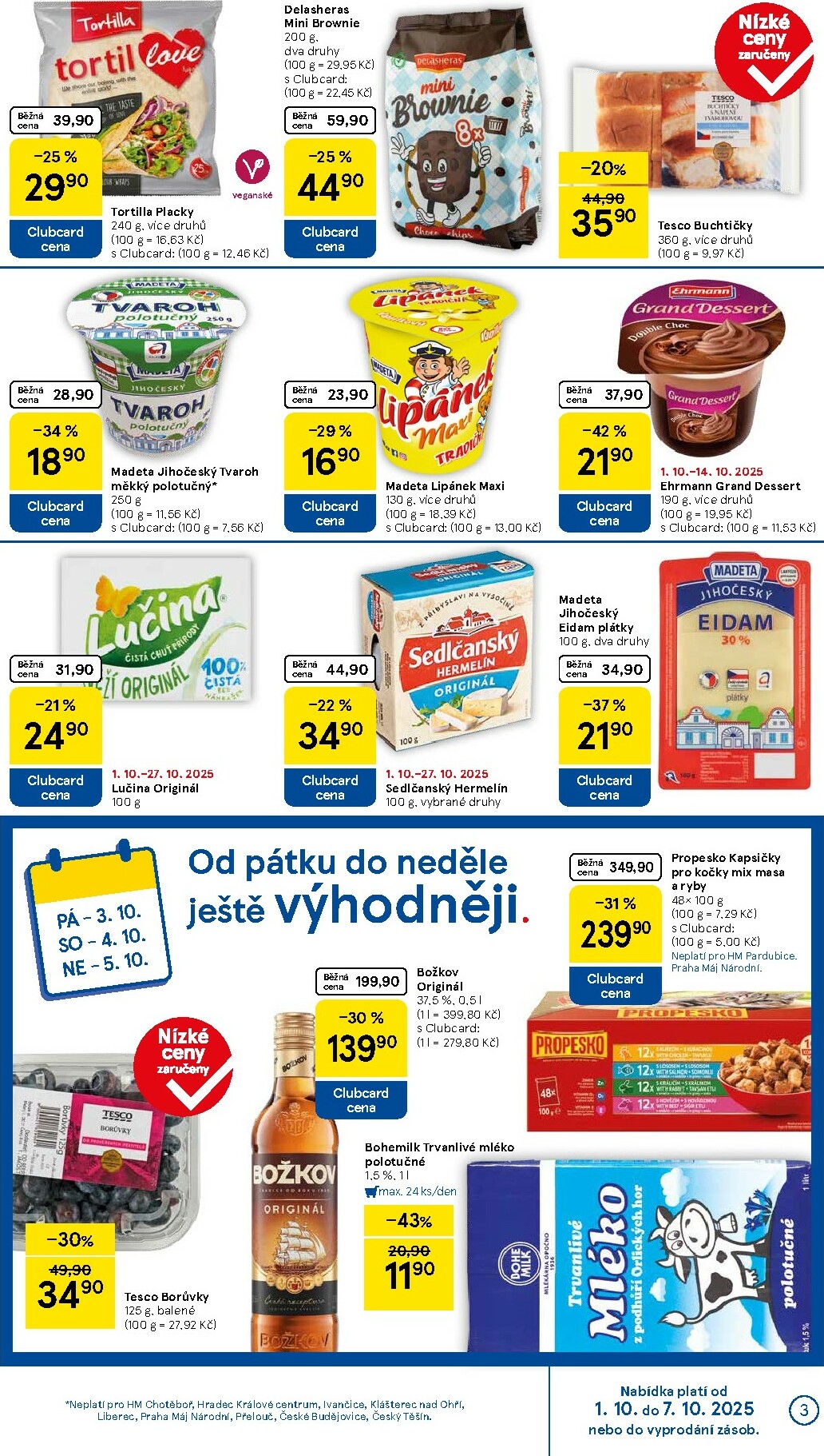 tesco - Leták Tesco od 01.10. do 07.10. - page: 3