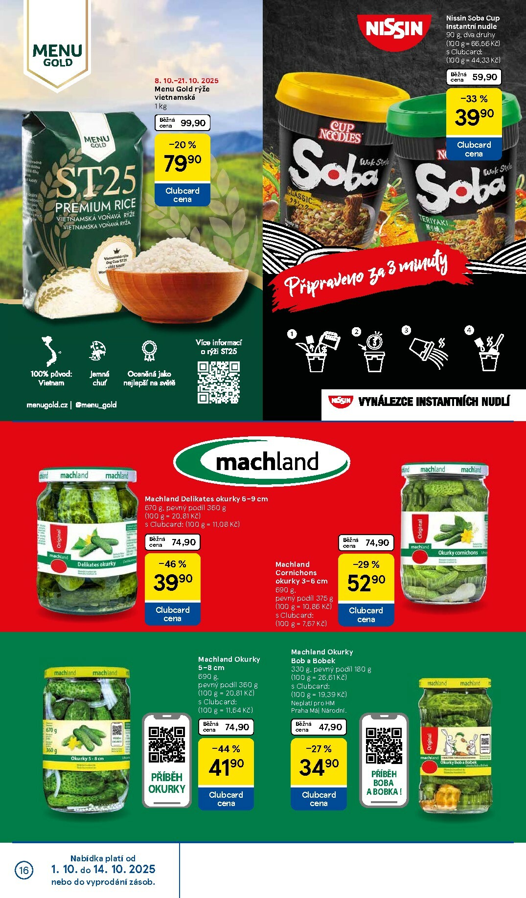 tesco - Leták Tesco - Značky, kterým věříte od 01.10. do 27.10. - page: 16