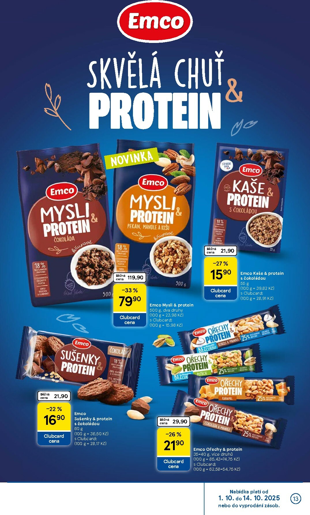 tesco - Leták Tesco - Značky, kterým věříte od 01.10. do 27.10. - page: 13