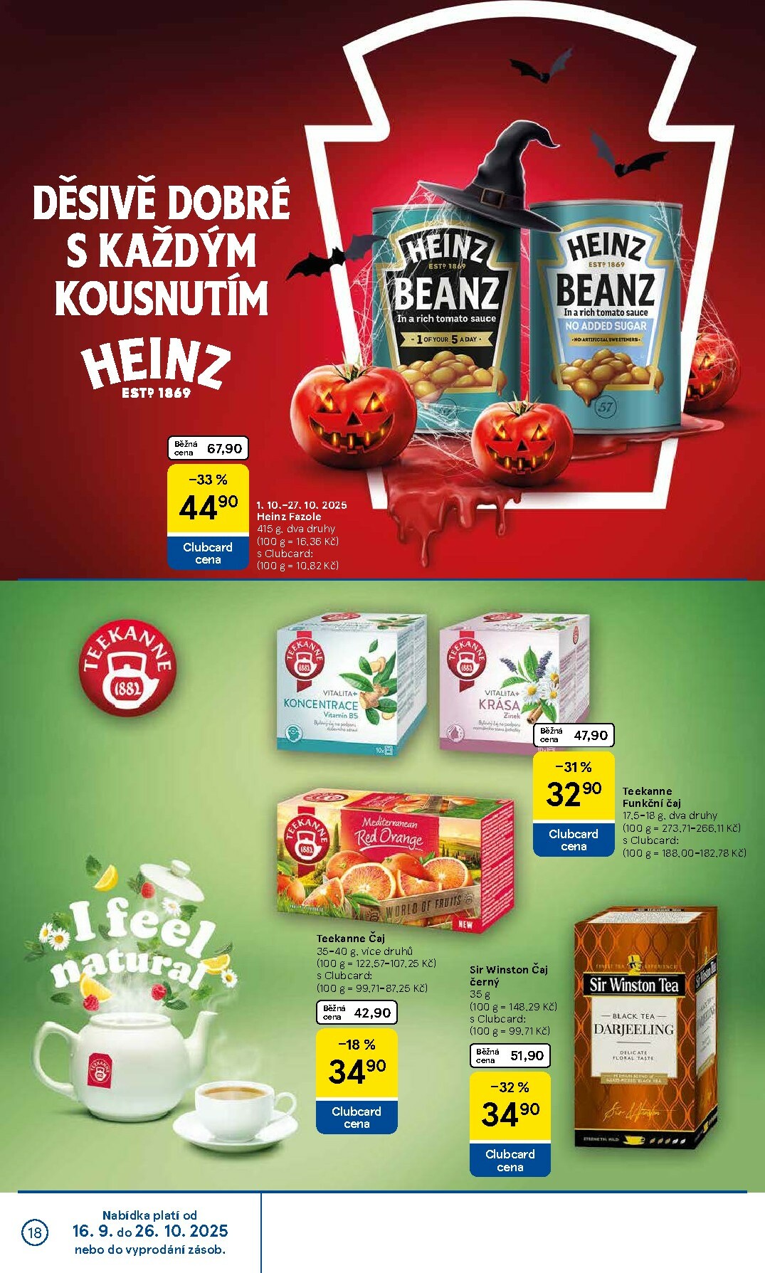 tesco - Leták Tesco - Značky, kterým věříte od 01.10. do 27.10. - page: 18