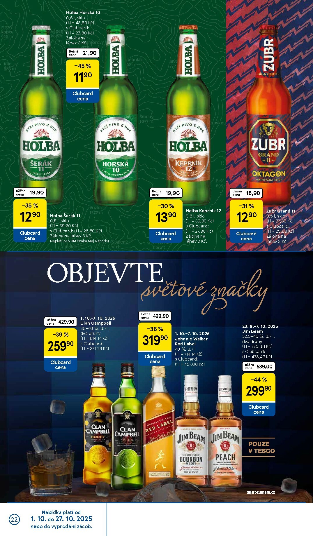 tesco - Leták Tesco - Značky, kterým věříte od 01.10. do 27.10. - page: 22