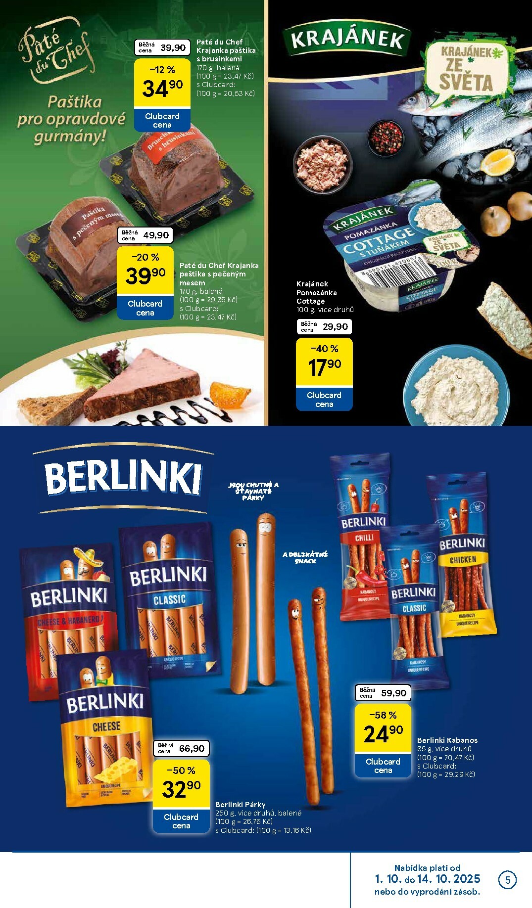 tesco - Leták Tesco - Značky, kterým věříte od 01.10. do 27.10. - page: 5