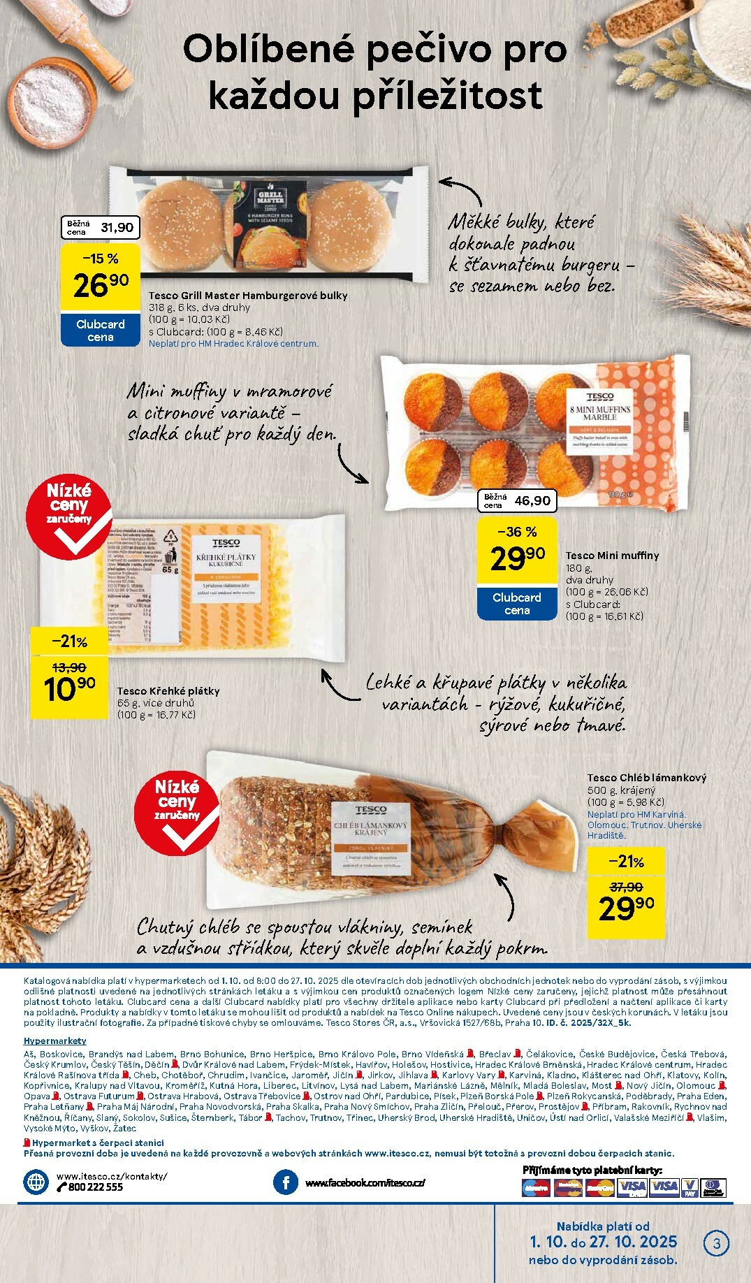 tesco - Leták Tesco - Značky, kterým věříte od 01.10. do 27.10. - page: 3