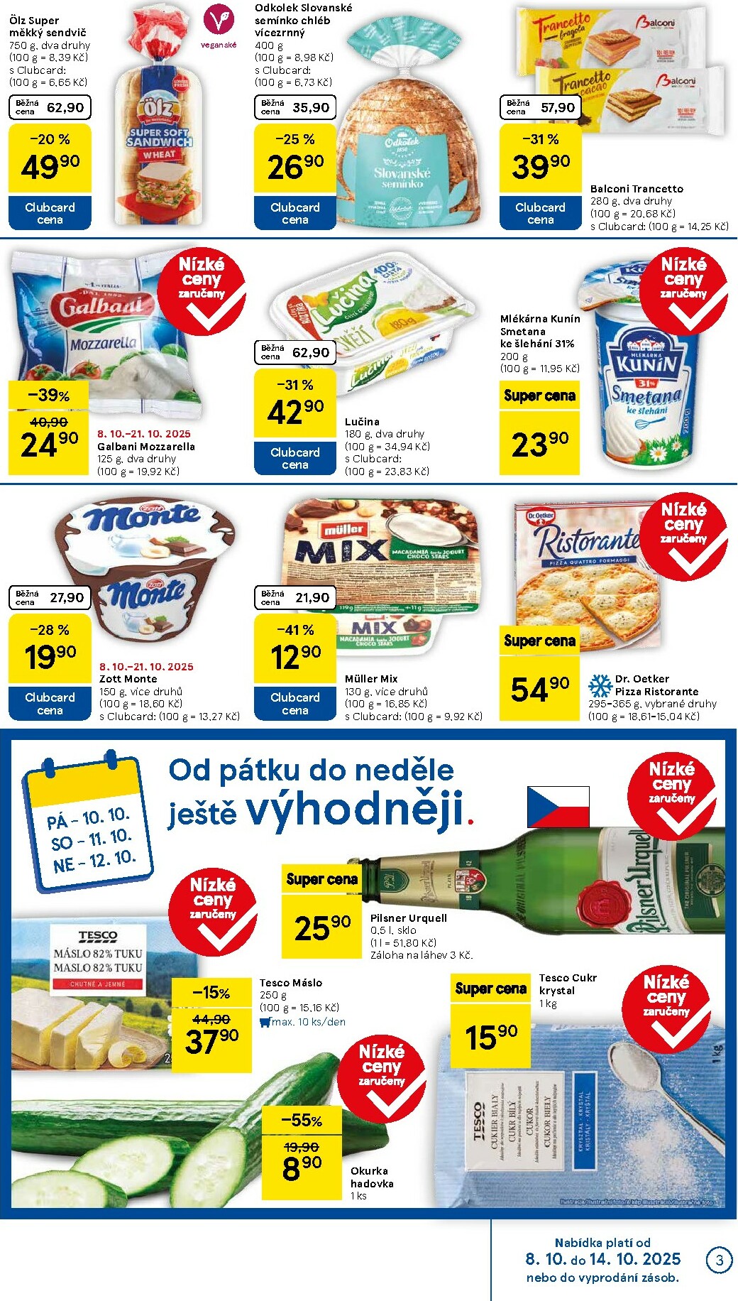 tesco - Aktuální leták Tesco od 08.10. do 14.10. - page: 3