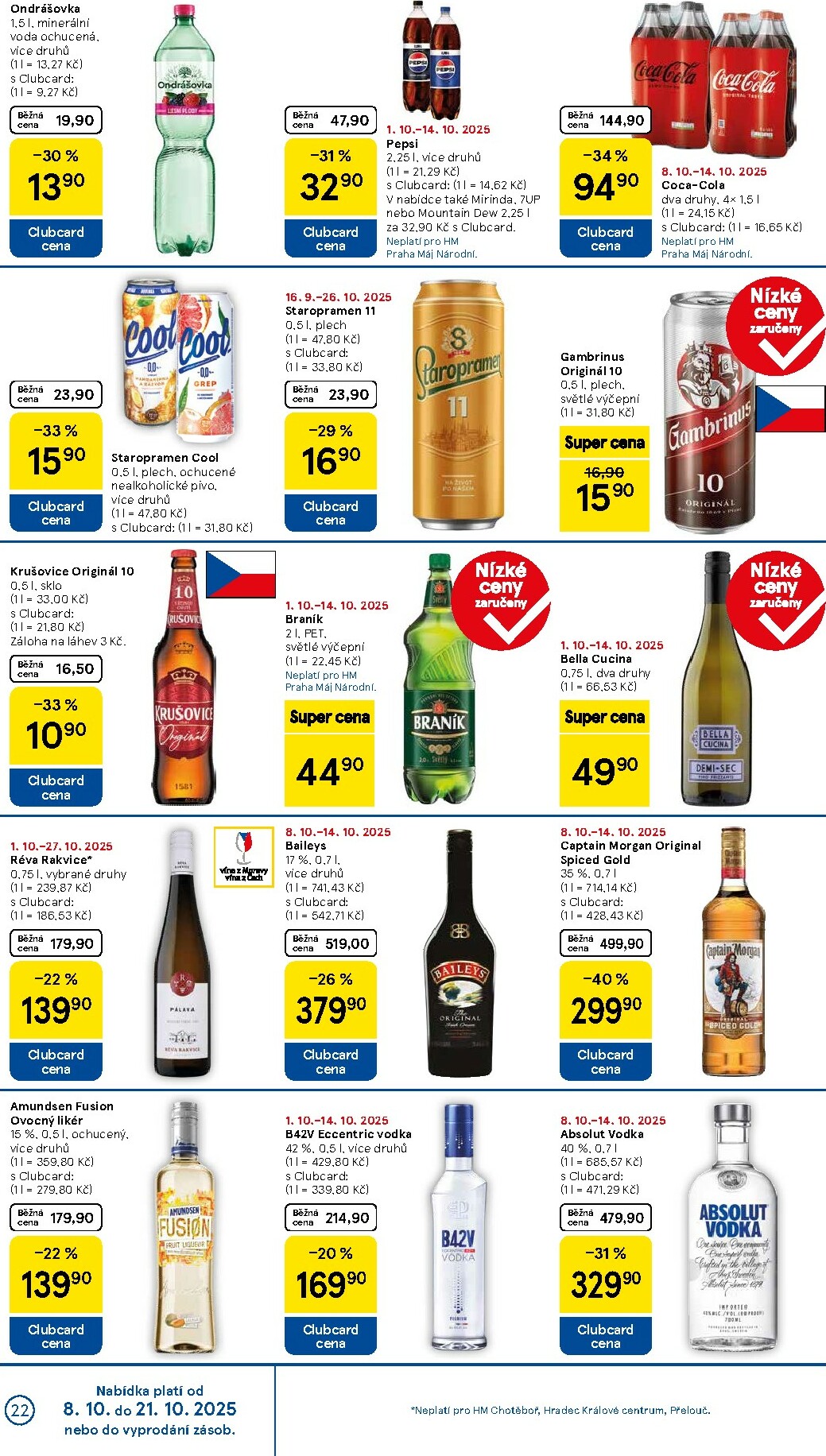 tesco - Aktuální leták Tesco od 08.10. do 14.10. - page: 22