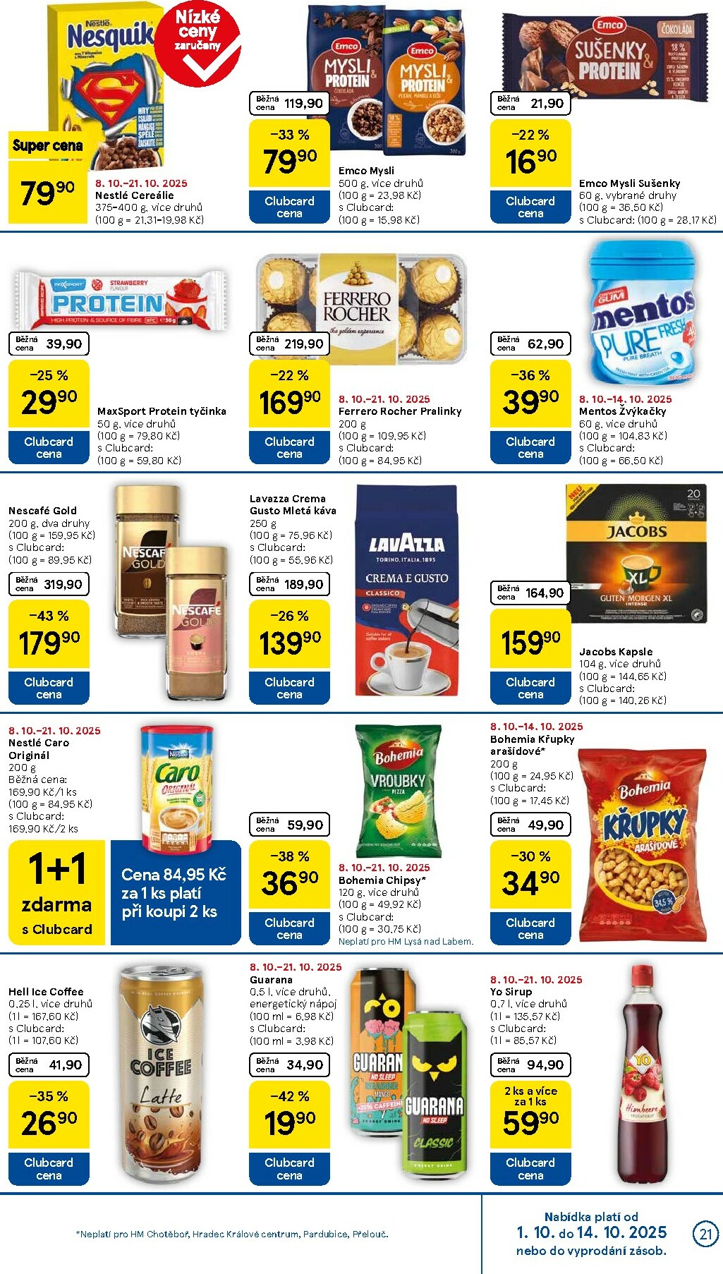 tesco - Aktuální leták Tesco od 08.10. do 14.10. - page: 21