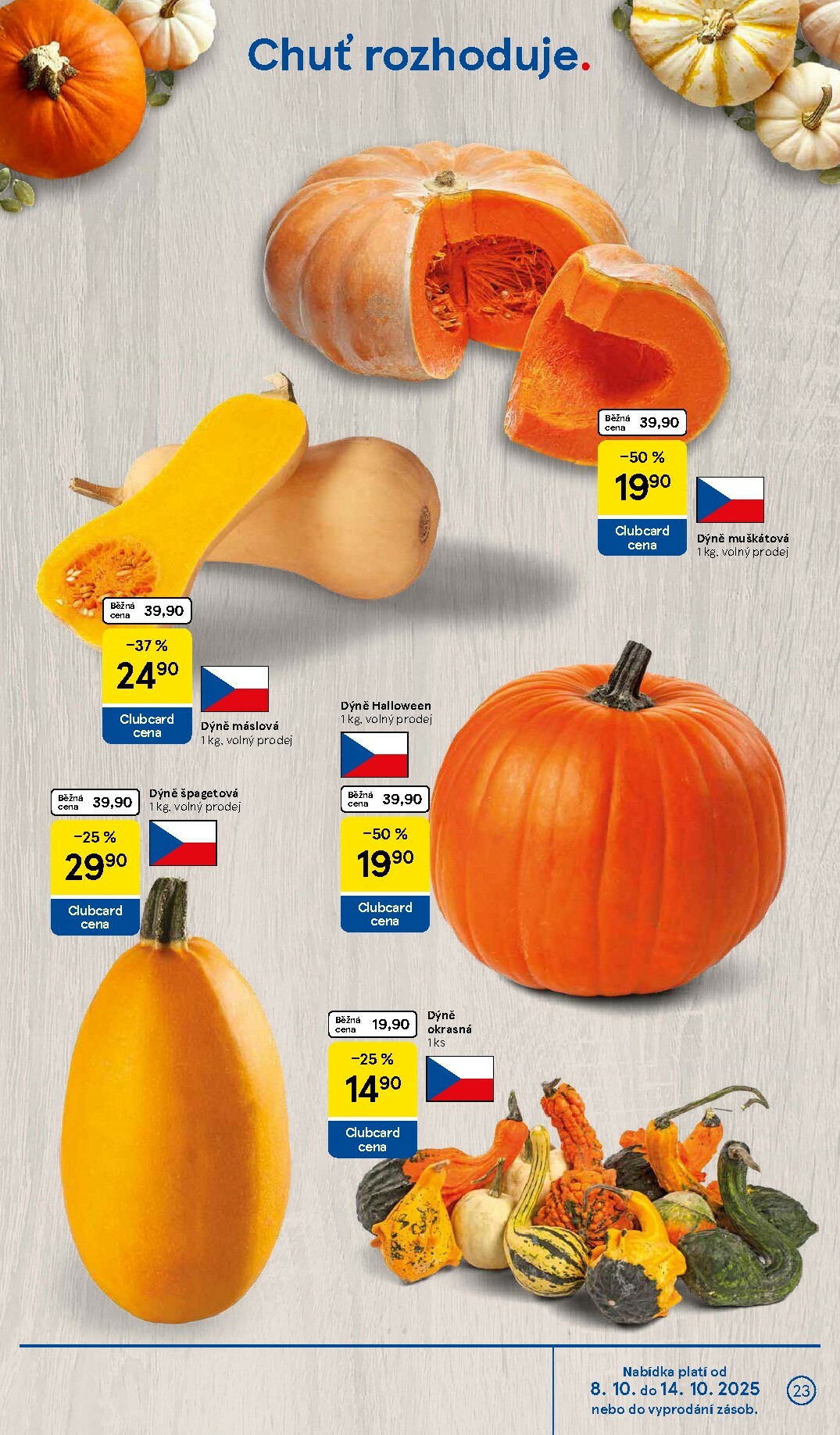 tesco - Aktuální leták Tesco od 08.10. do 14.10. - page: 23