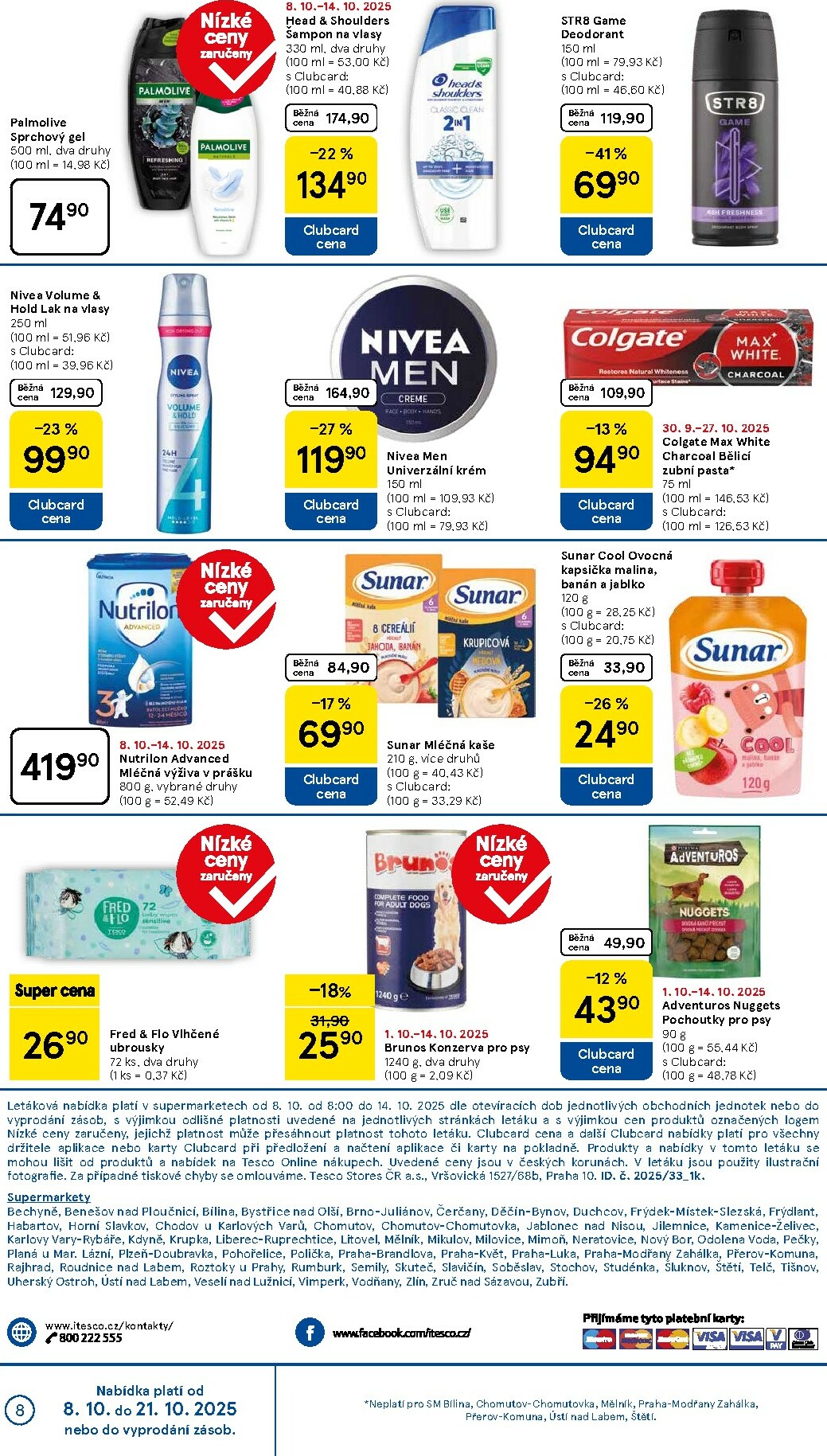 tesco - Aktuální leták Tesco supermarket od 08.10. do 14.10. - page: 8