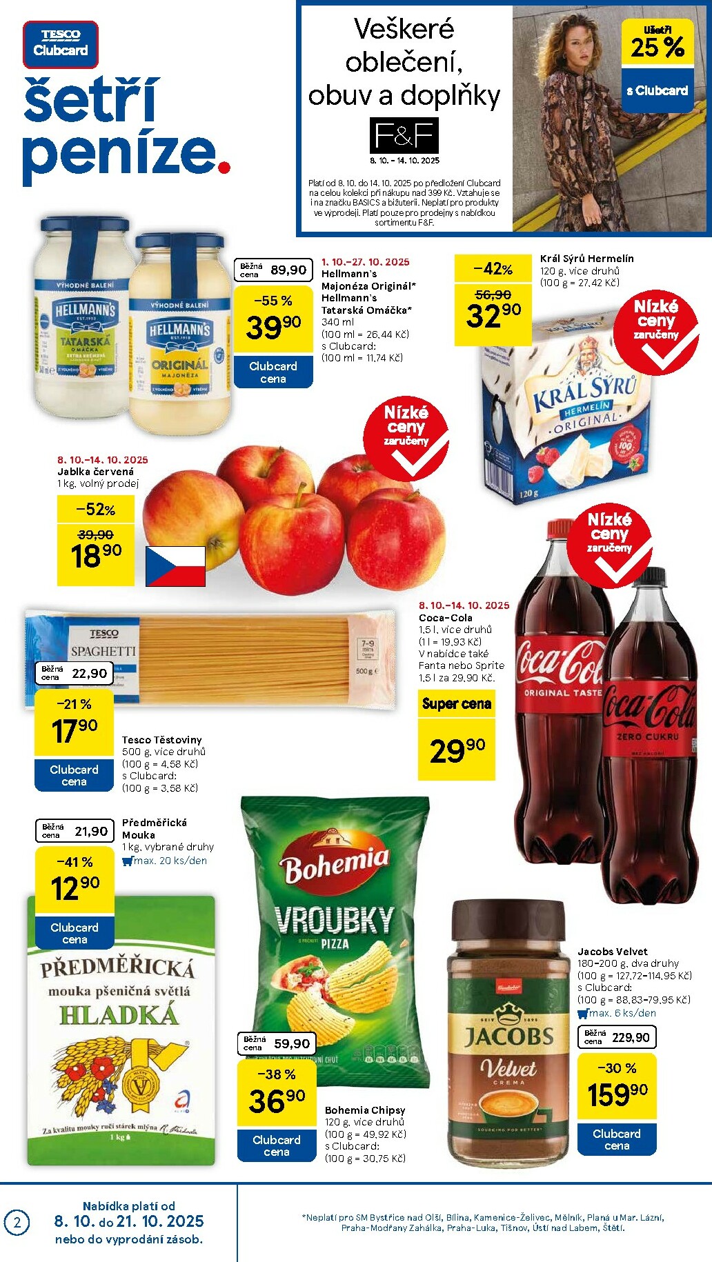 tesco - Aktuální leták Tesco supermarket od 08.10. do 14.10. - page: 2