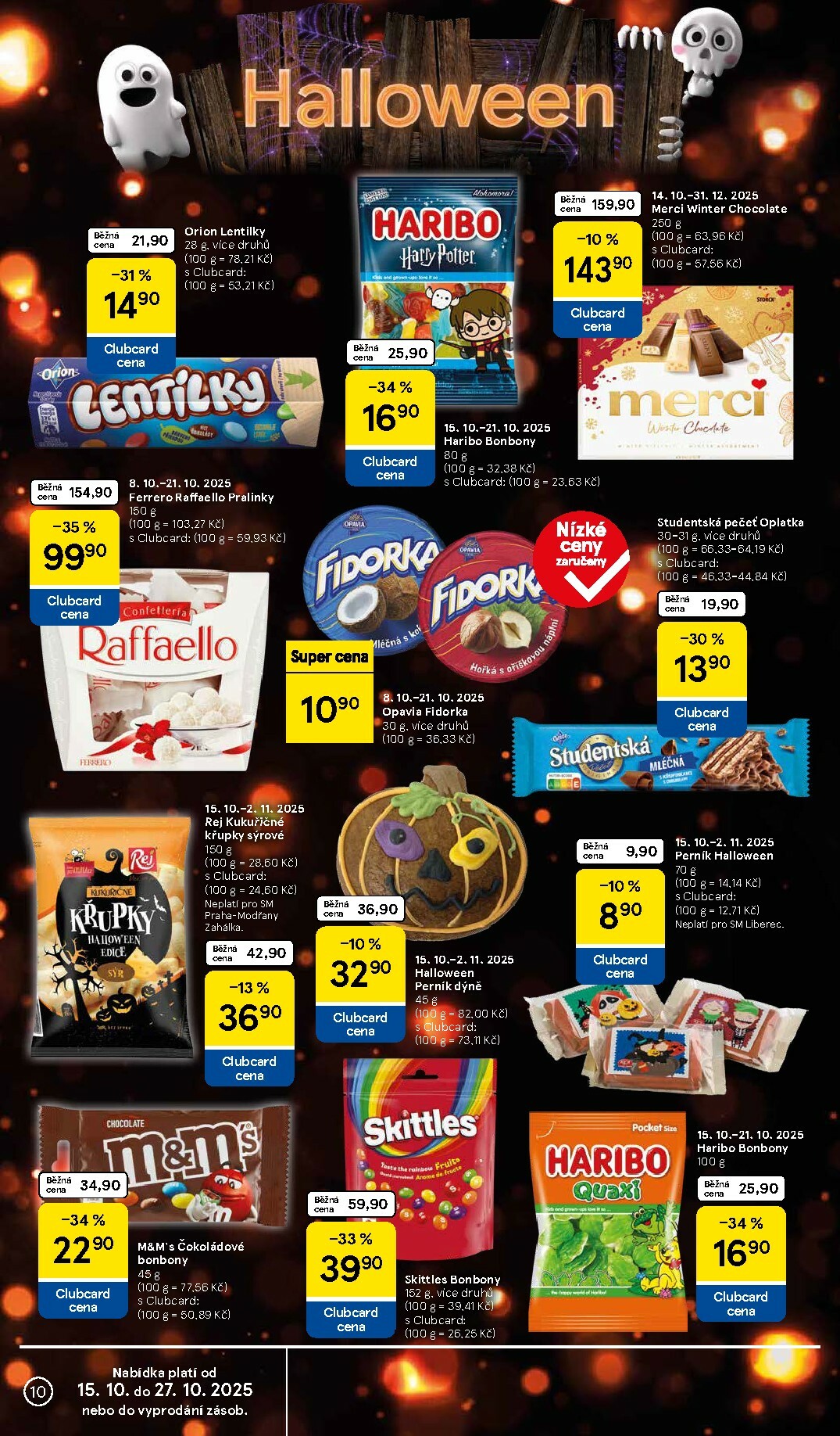 tesco - Aktuální leták Tesco supermarket od 15.10. do 21.10. - page: 10