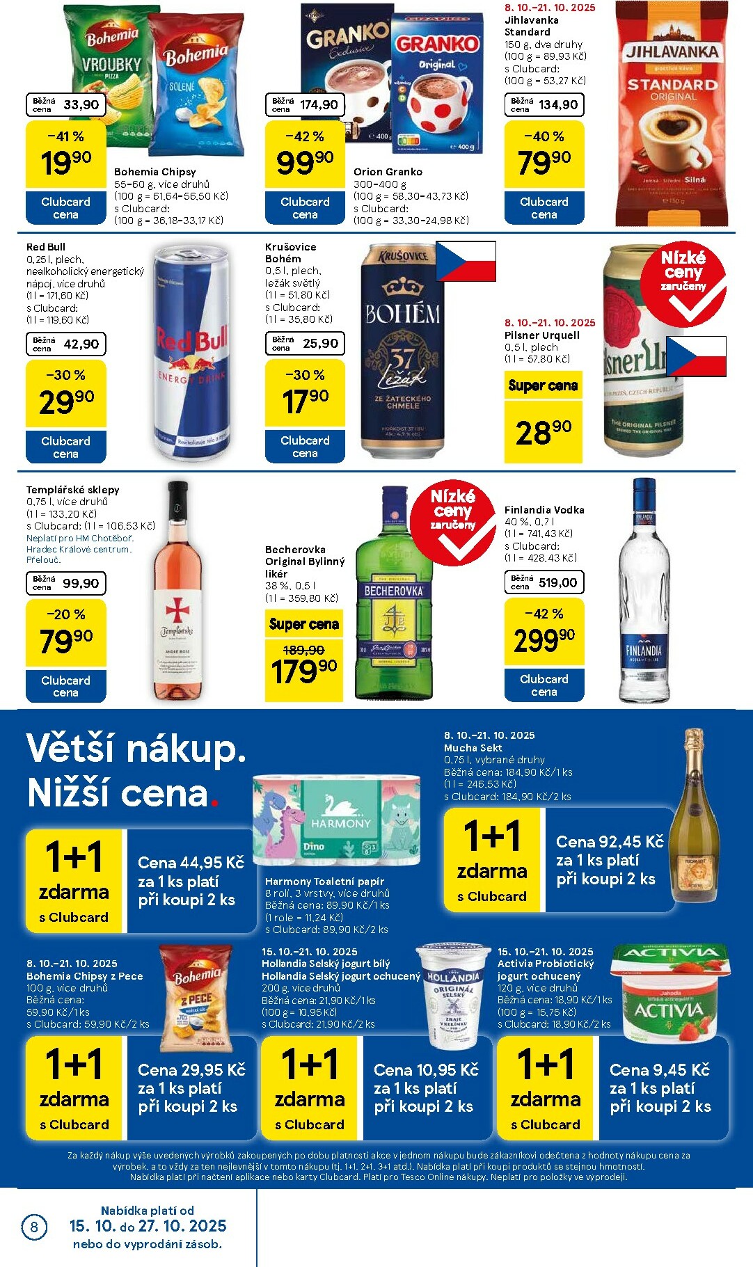 tesco - Aktuální leták Tesco od 15.10. do 21.10. - page: 8