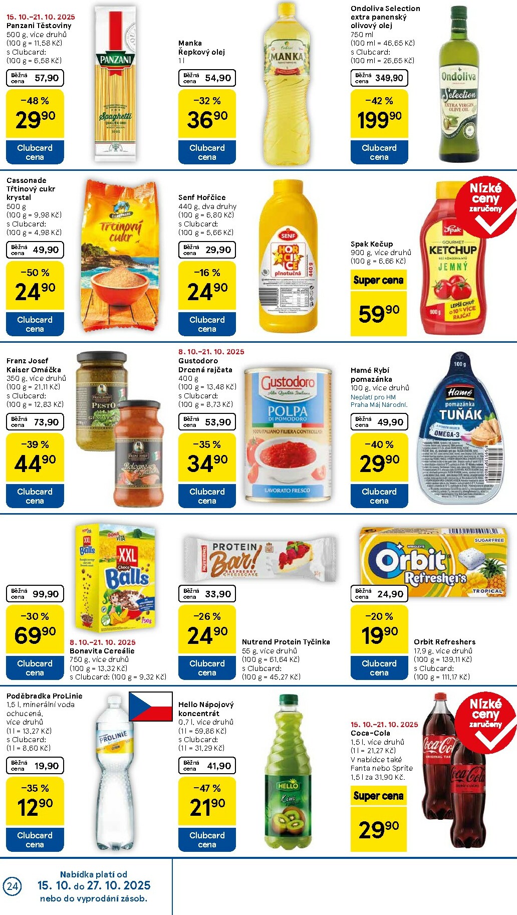 tesco - Aktuální leták Tesco od 15.10. do 21.10. - page: 24