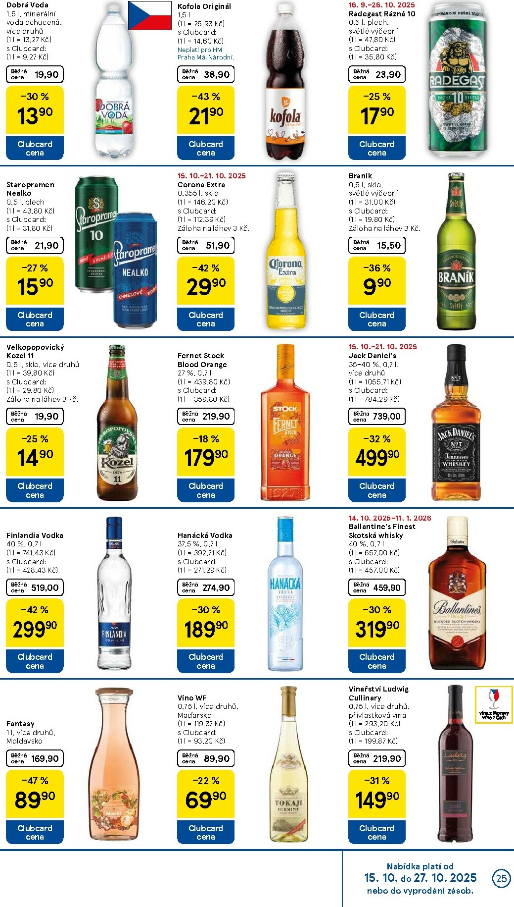 tesco - Aktuální leták Tesco od 15.10. do 21.10. - page: 25
