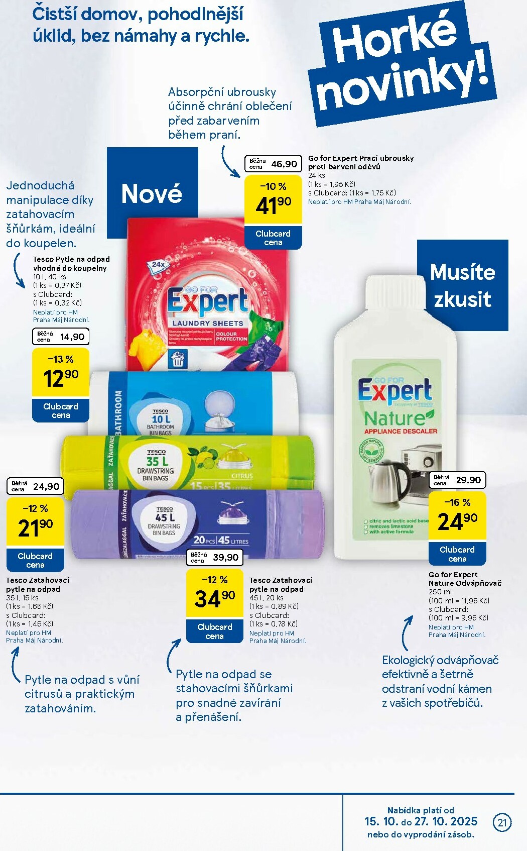 tesco - Aktuální leták Tesco od 15.10. do 21.10. - page: 21