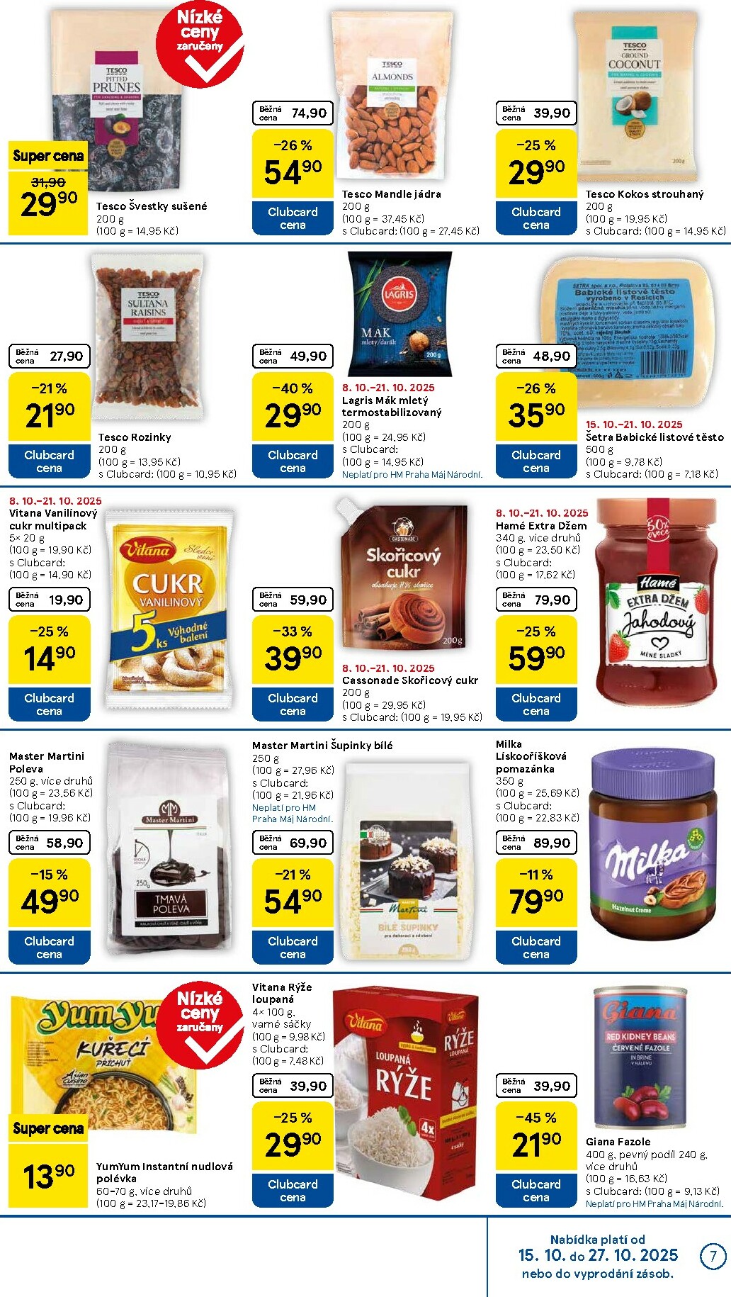 tesco - Aktuální leták Tesco od 15.10. do 21.10. - page: 7