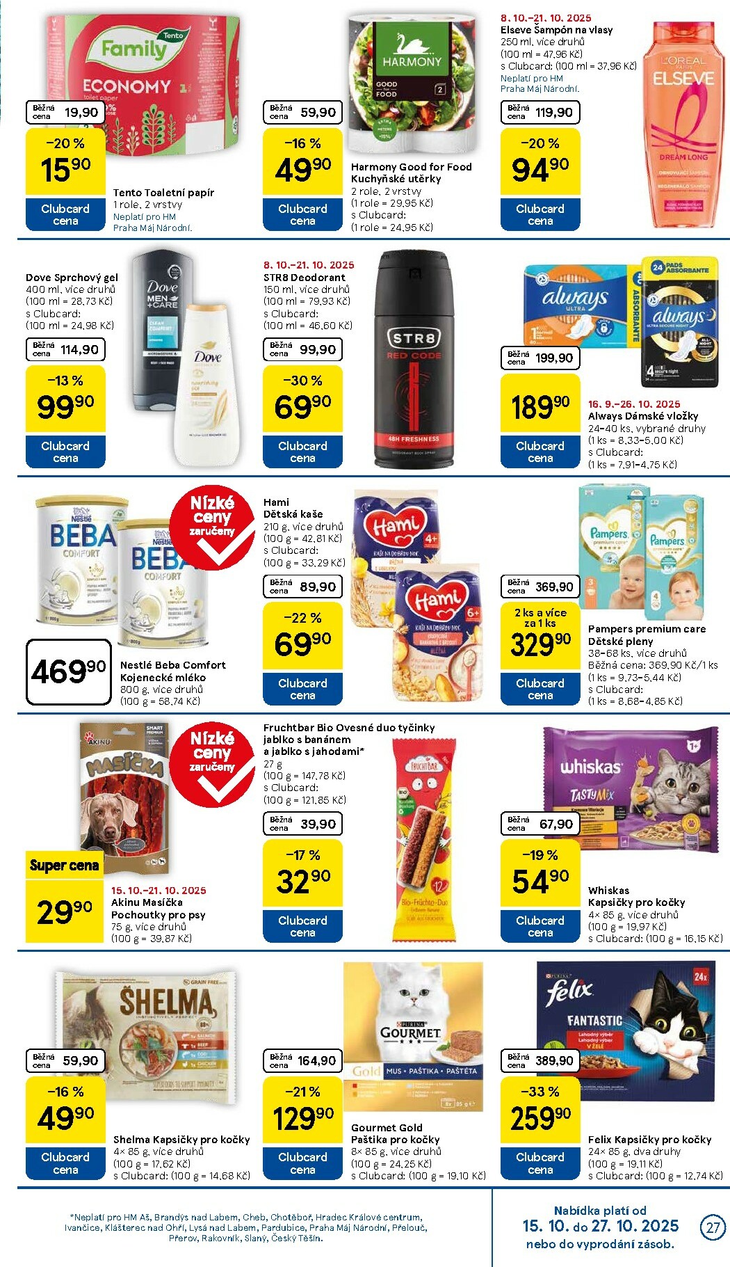 tesco - Aktuální leták Tesco od 15.10. do 21.10. - page: 27