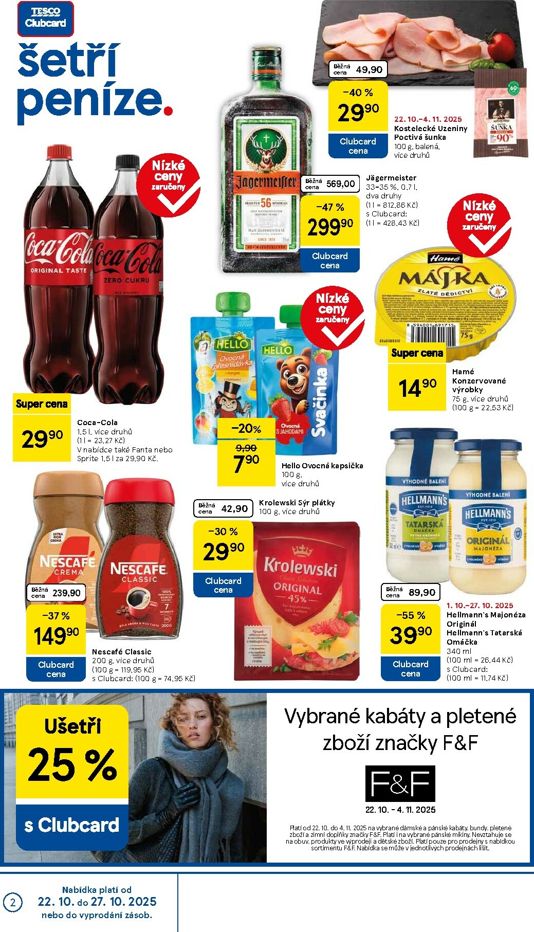 tesco - Aktuální leták Tesco od 22.10. do 28.10. - page: 2