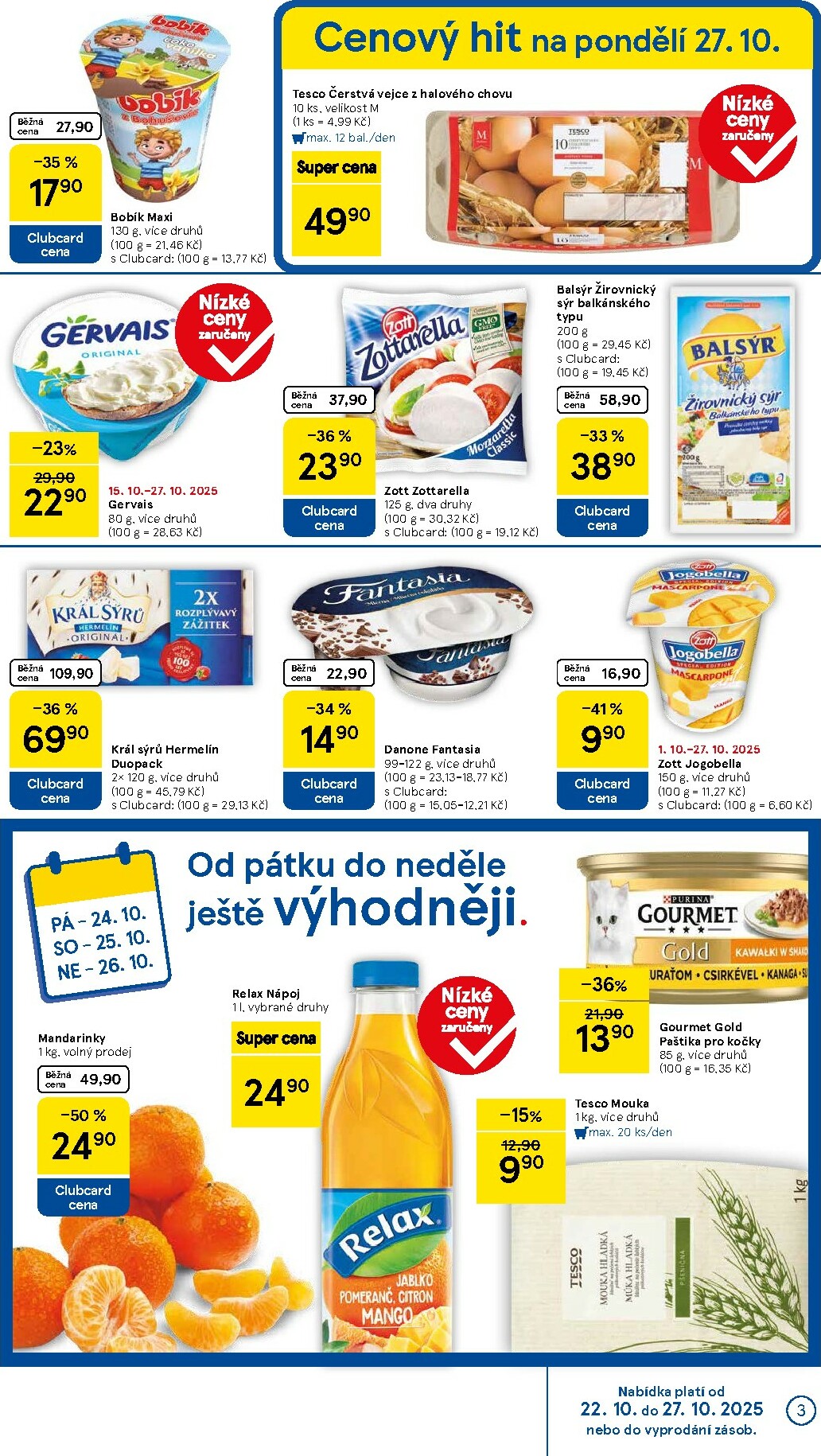 tesco - Aktuální leták Tesco od 22.10. do 28.10. - page: 3