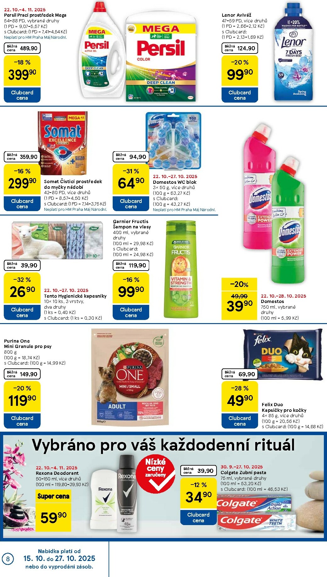tesco - Aktuální leták Tesco od 22.10. do 28.10. - page: 8