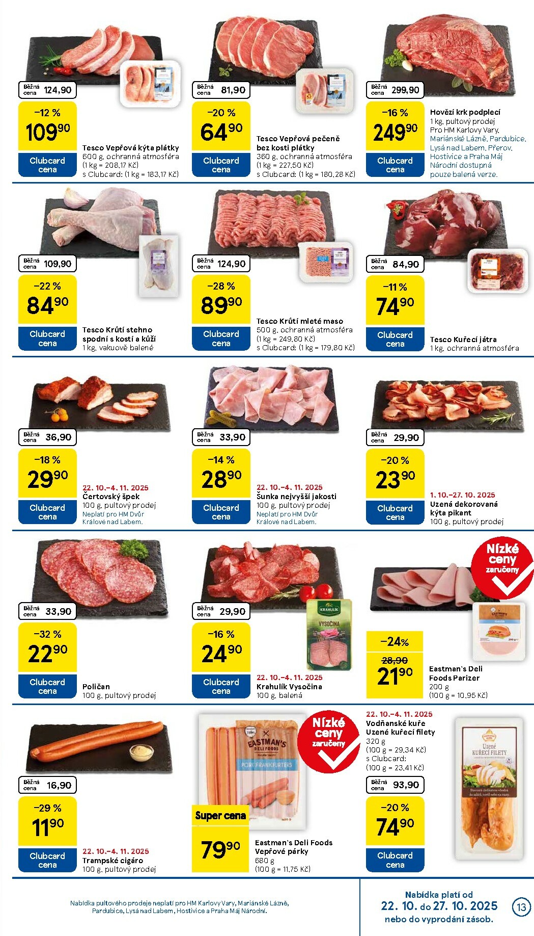 tesco - Aktuální leták Tesco od 22.10. do 28.10. - page: 13