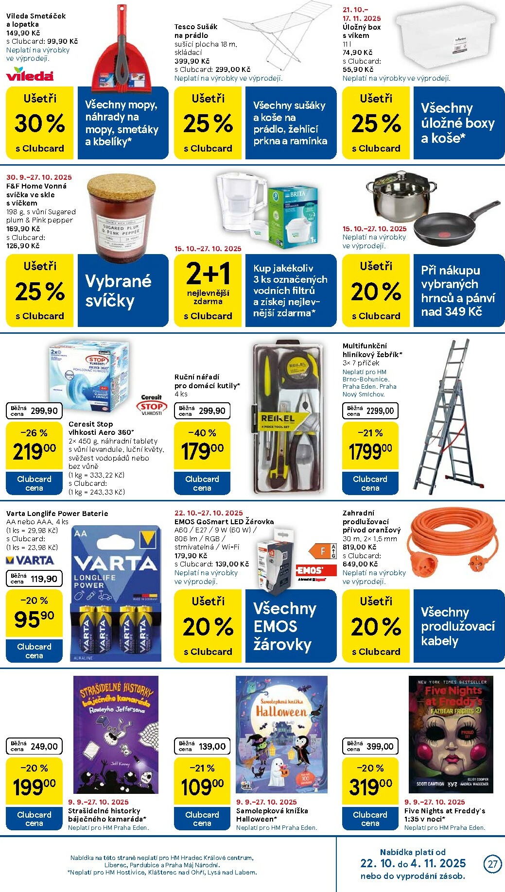 tesco - Aktuální leták Tesco od 22.10. do 28.10. - page: 27