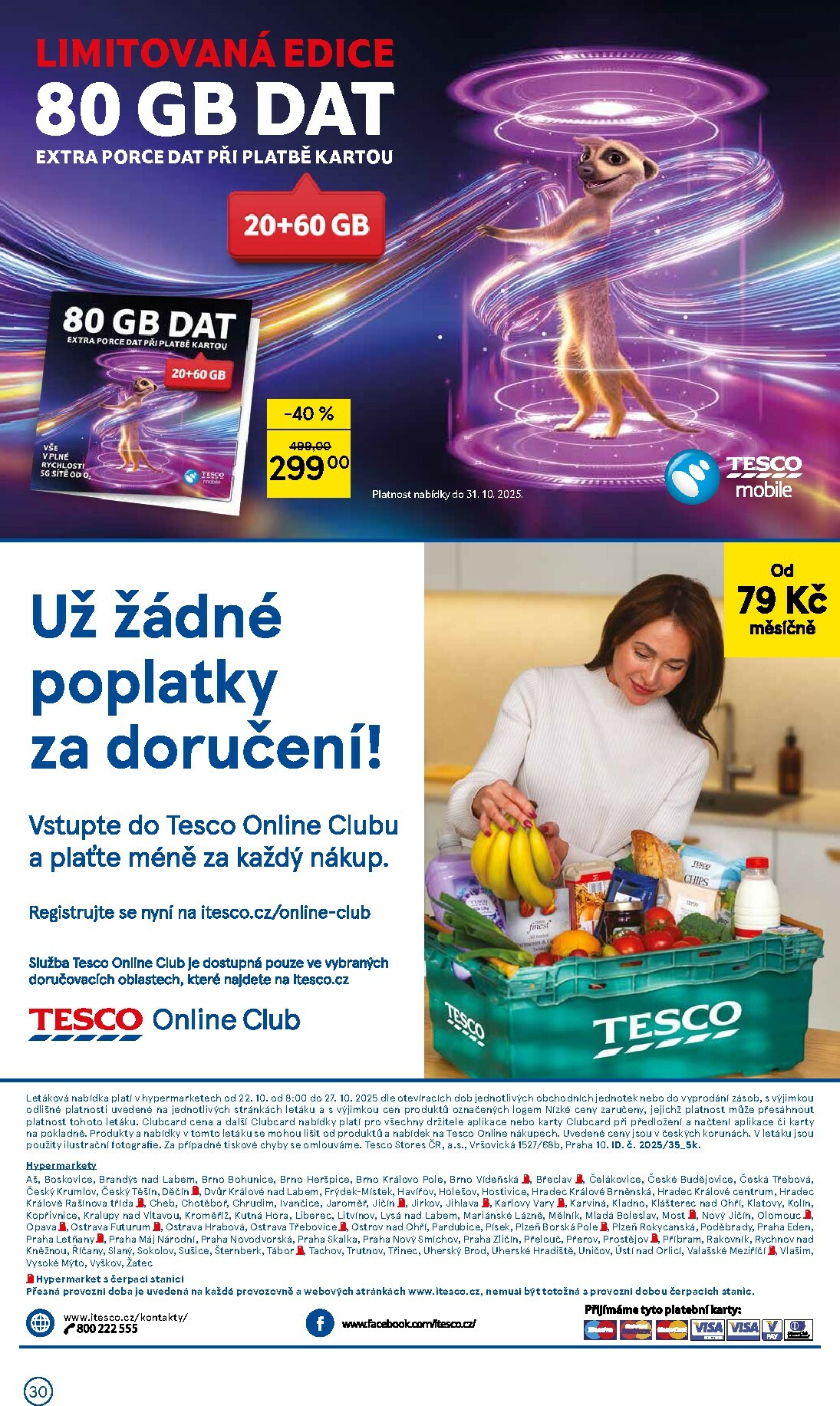 tesco - Aktuální leták Tesco od 22.10. do 28.10. - page: 30