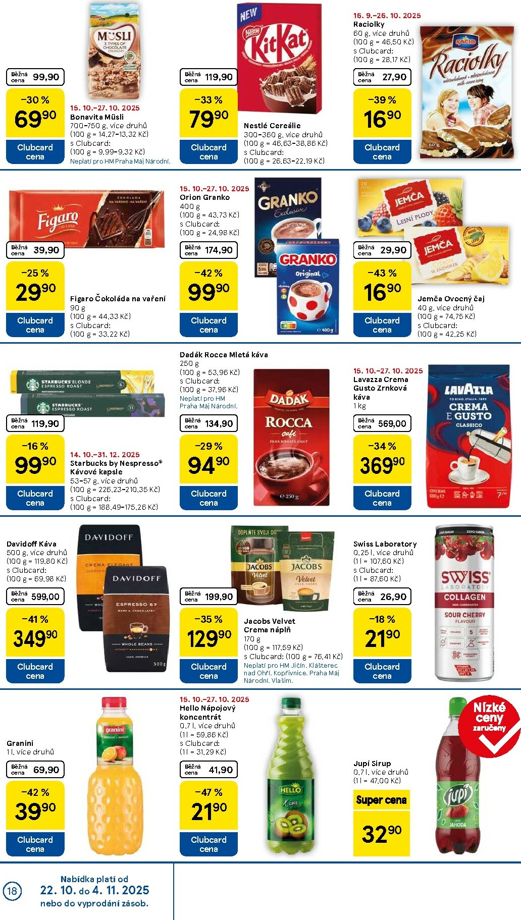 tesco - Aktuální leták Tesco od 22.10. do 28.10. - page: 18