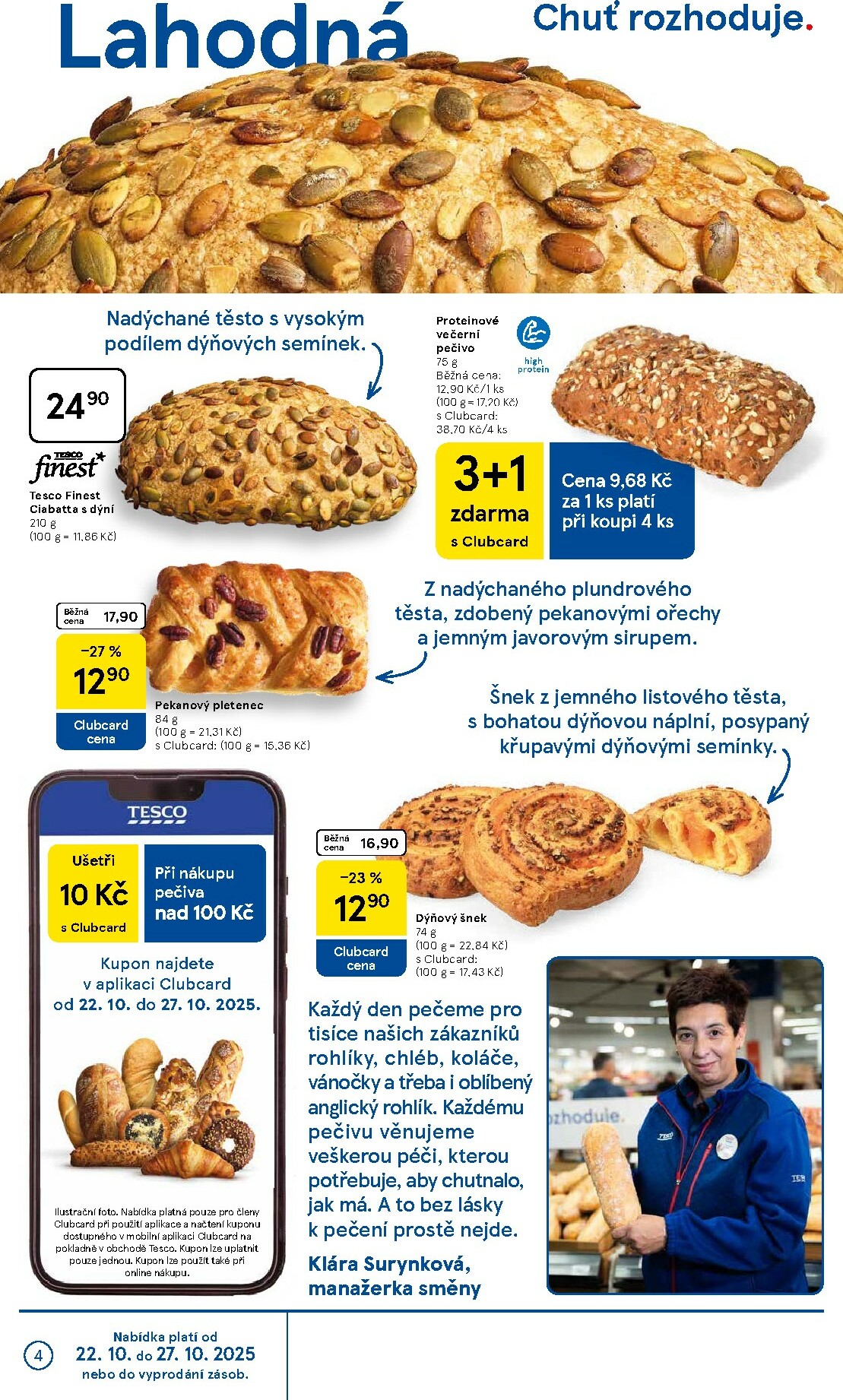 tesco - Aktuální leták Tesco od 22.10. do 28.10. - page: 4