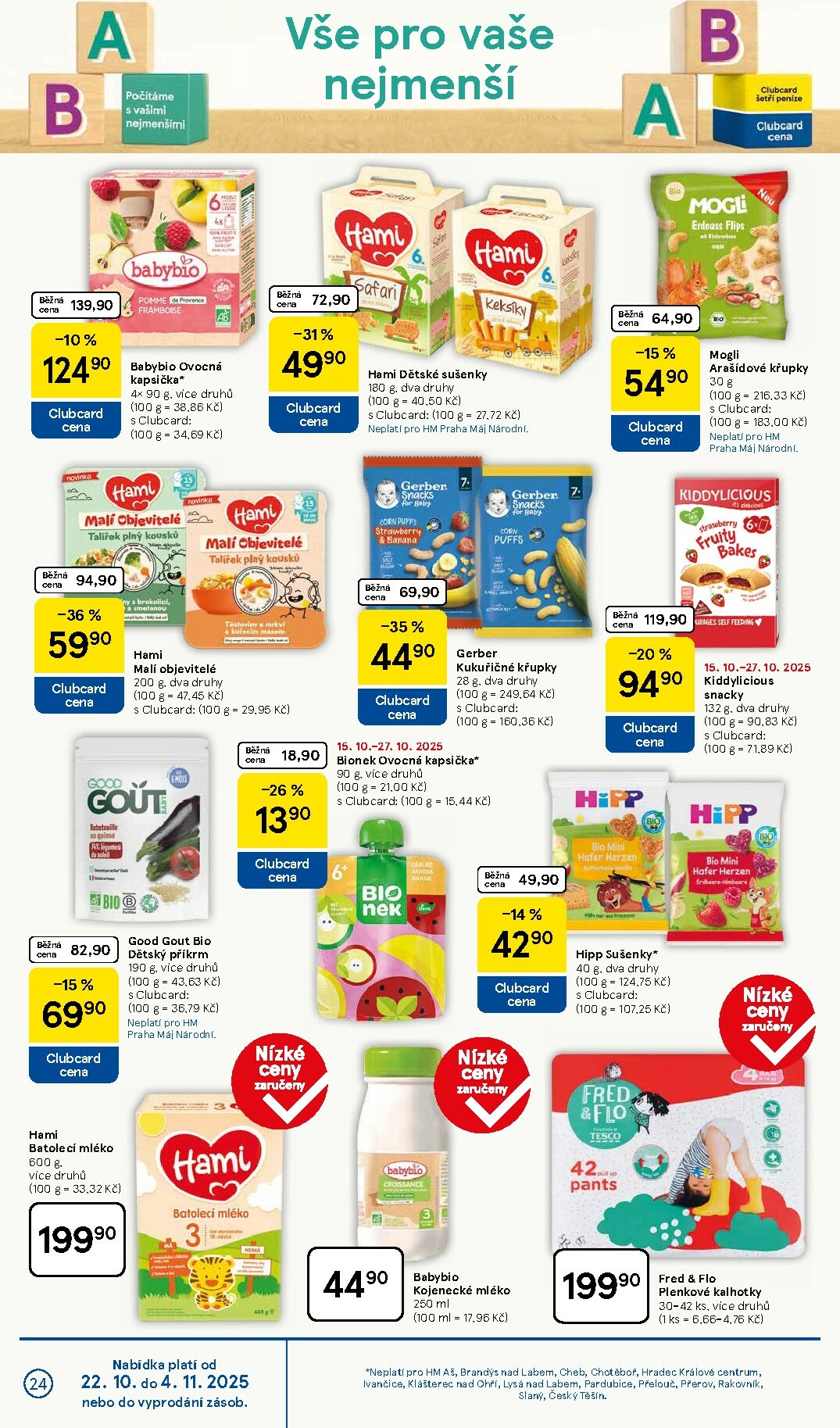 tesco - Aktuální leták Tesco od 22.10. do 28.10. - page: 24