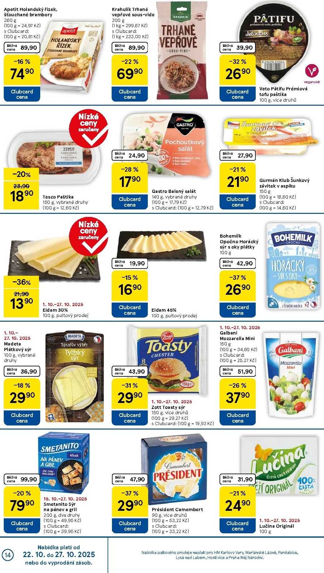 tesco - Aktuální leták Tesco od 22.10. do 28.10. - page: 14