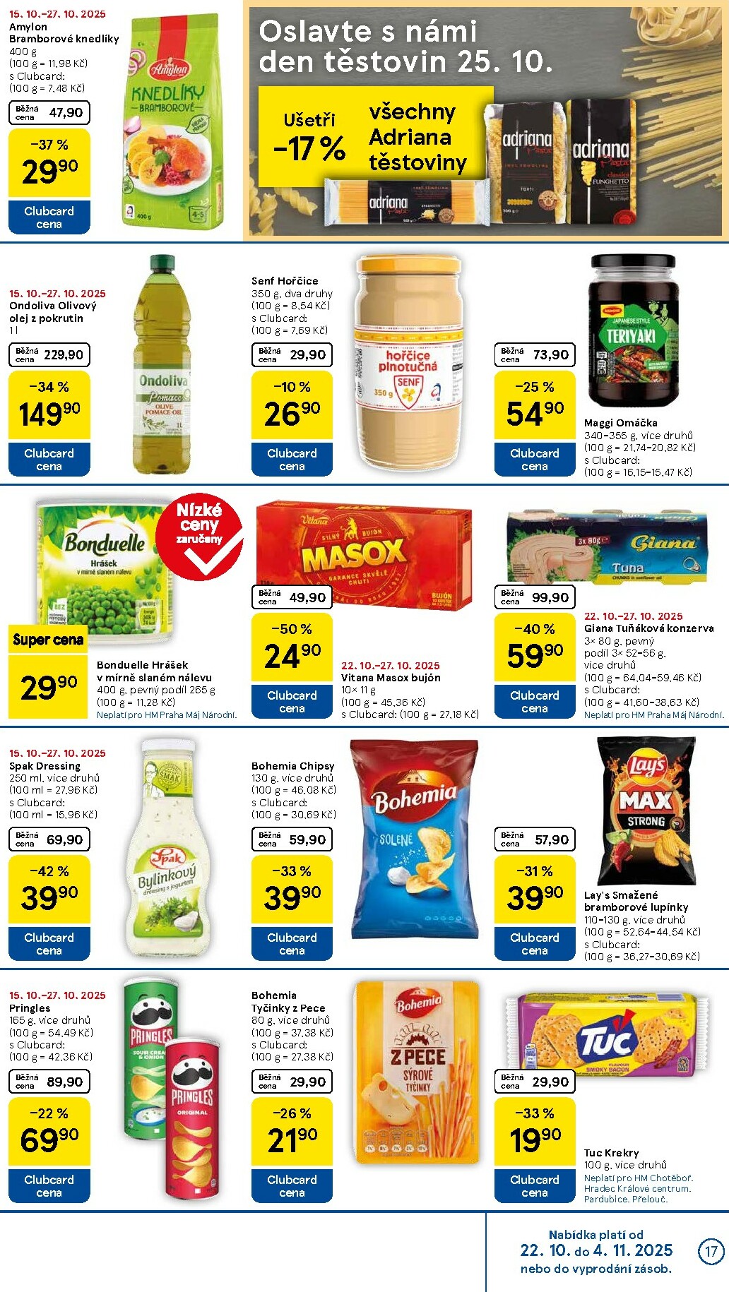 tesco - Aktuální leták Tesco od 22.10. do 28.10. - page: 17