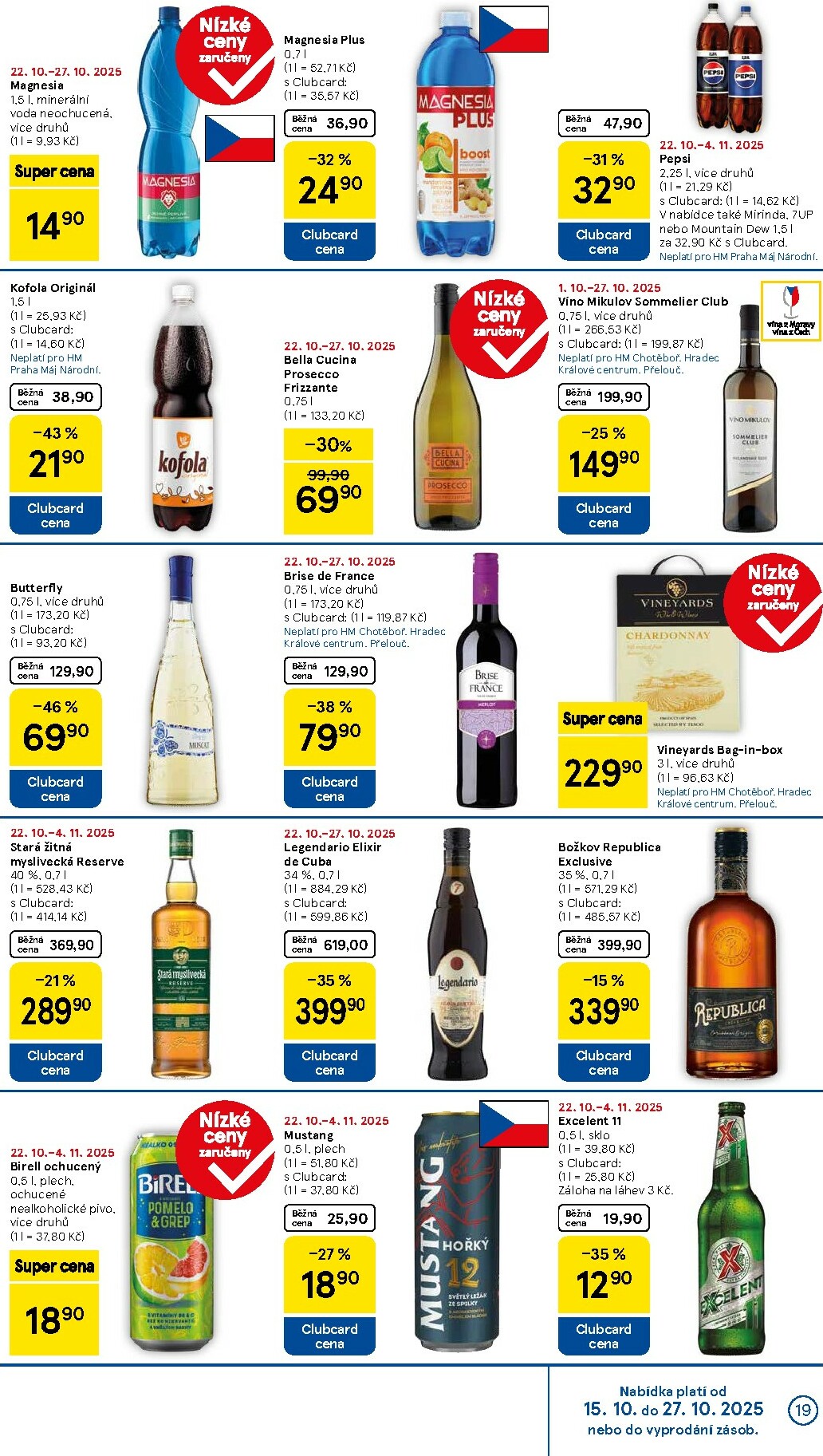 tesco - Aktuální leták Tesco od 22.10. do 28.10. - page: 19