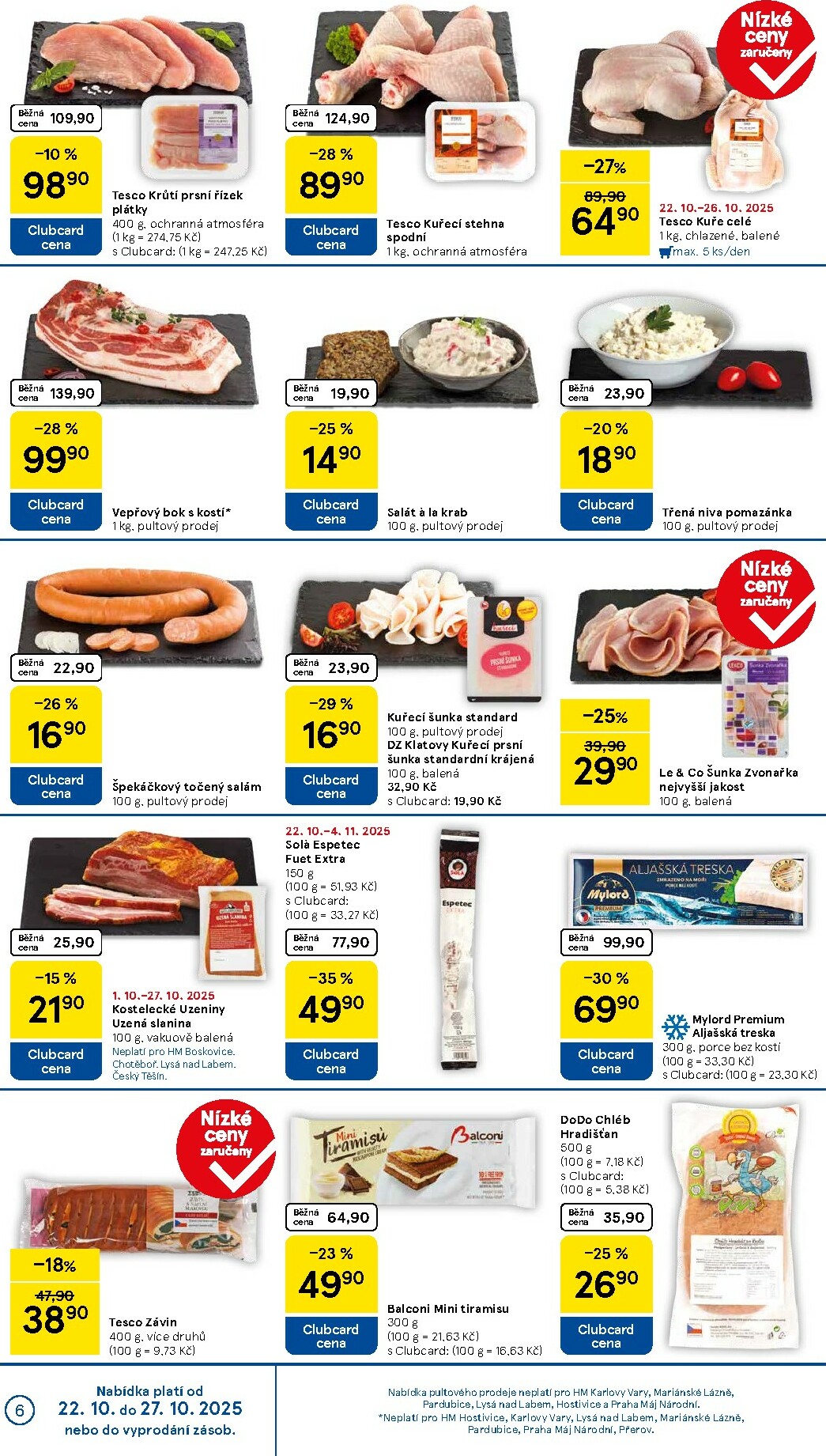 tesco - Aktuální leták Tesco od 22.10. do 28.10. - page: 6