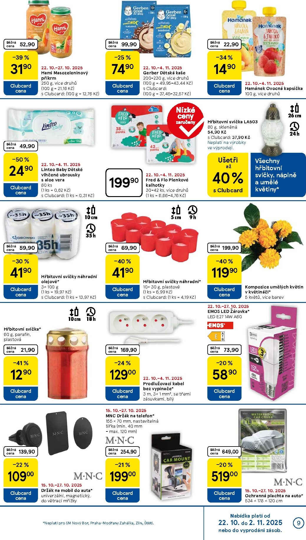 tesco - Aktuální leták Tesco supermarket od 22.10. do 27.10. - page: 9
