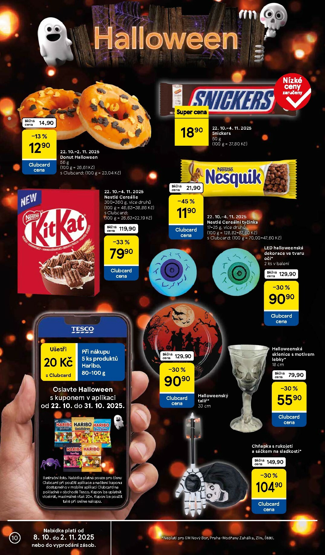 tesco - Aktuální leták Tesco supermarket od 22.10. do 27.10. - page: 10