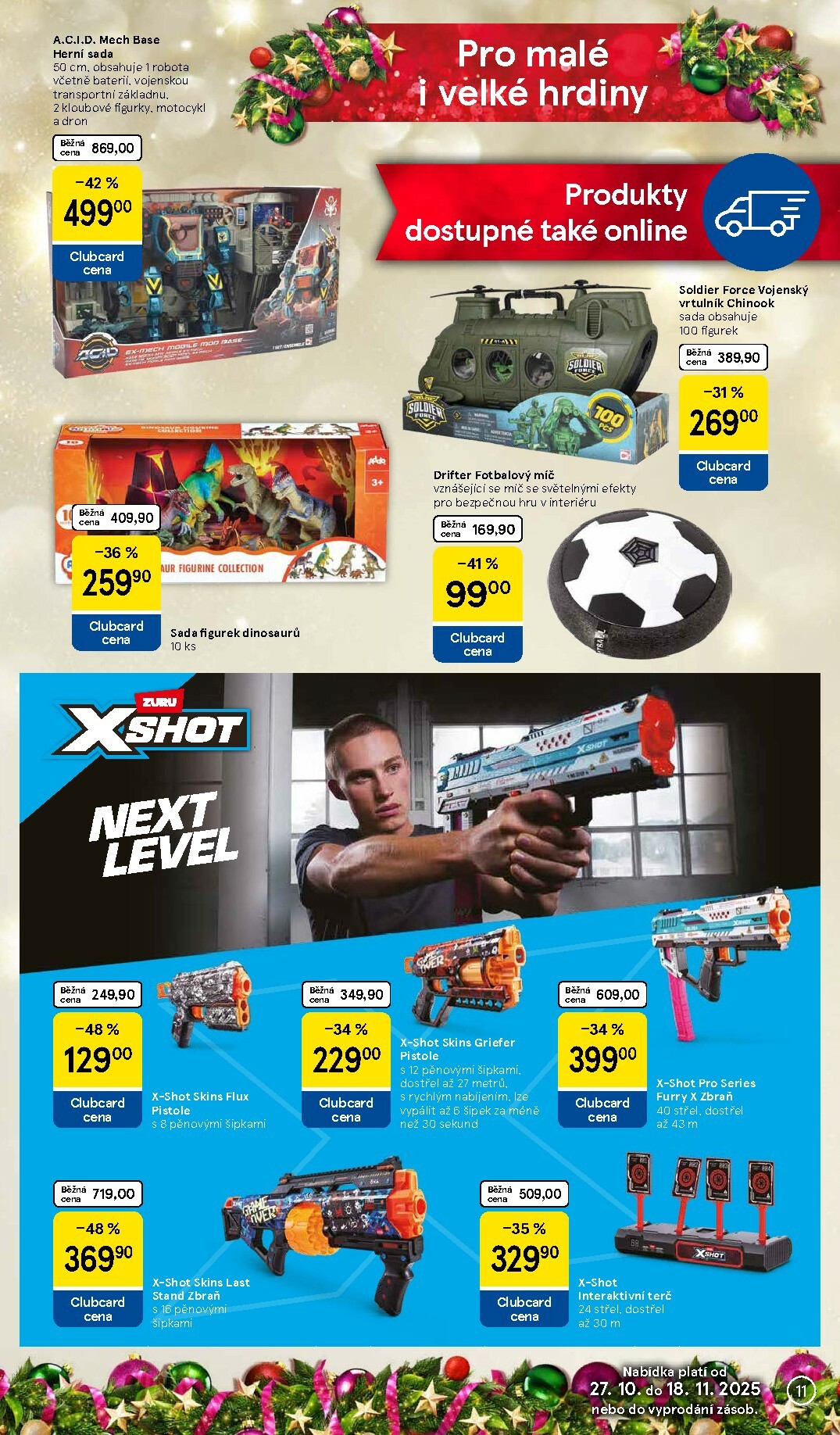 tesco - Aktuální leták Tesco - Vánoční katalog hraček od 27.10. do 18.11. - page: 11